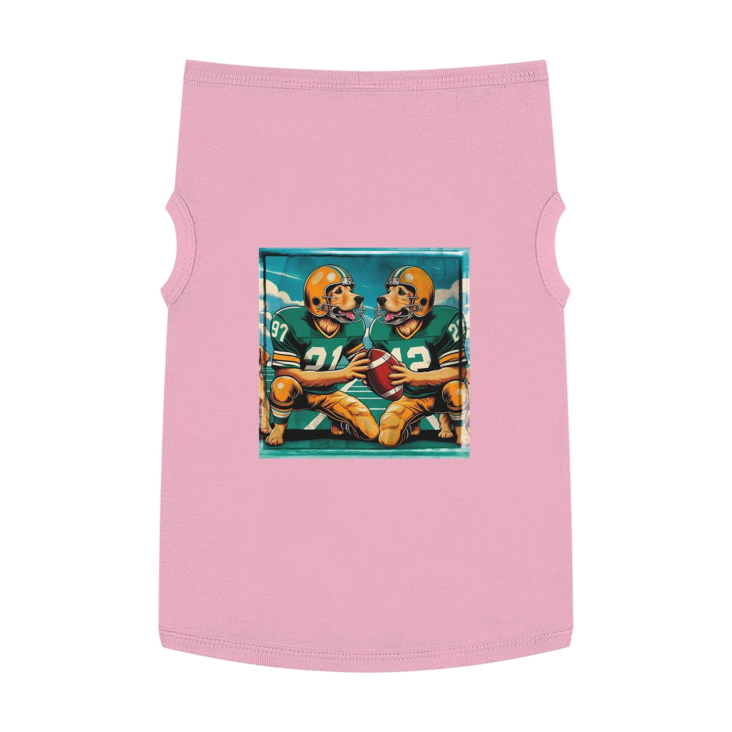 Golden Retriever pet tank top Pets Printify XL Pink 