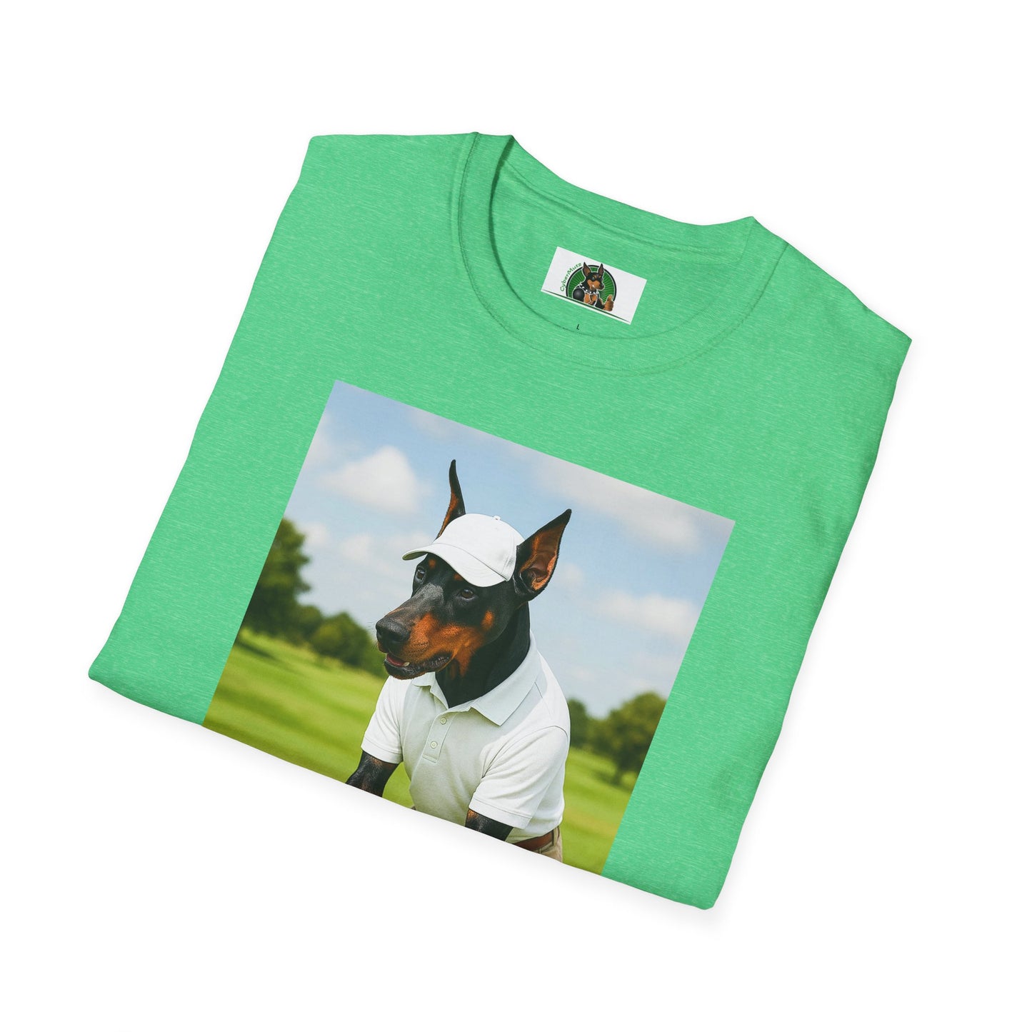 Golf Doberman Sports T-Shirt
