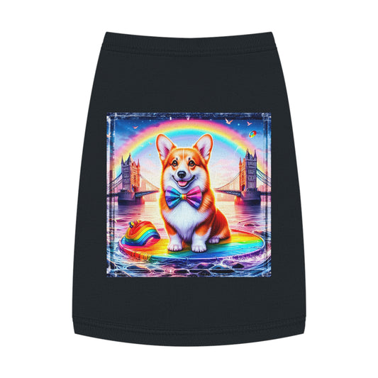 Pet Tank Top Pembroke Welsh Corgi Pets Printify   