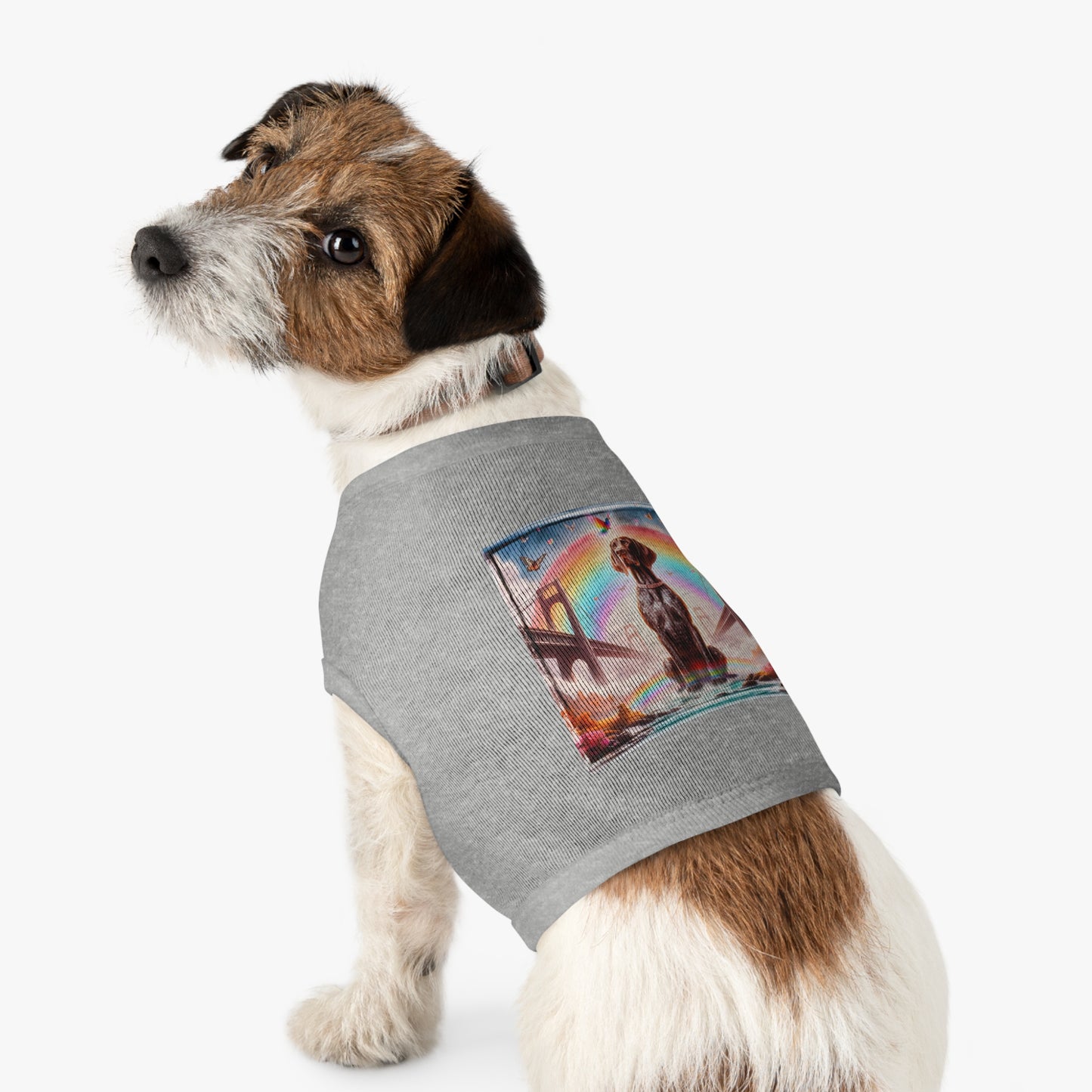 Pet Tank Top German Shorthaired Pointer Pets Printify   