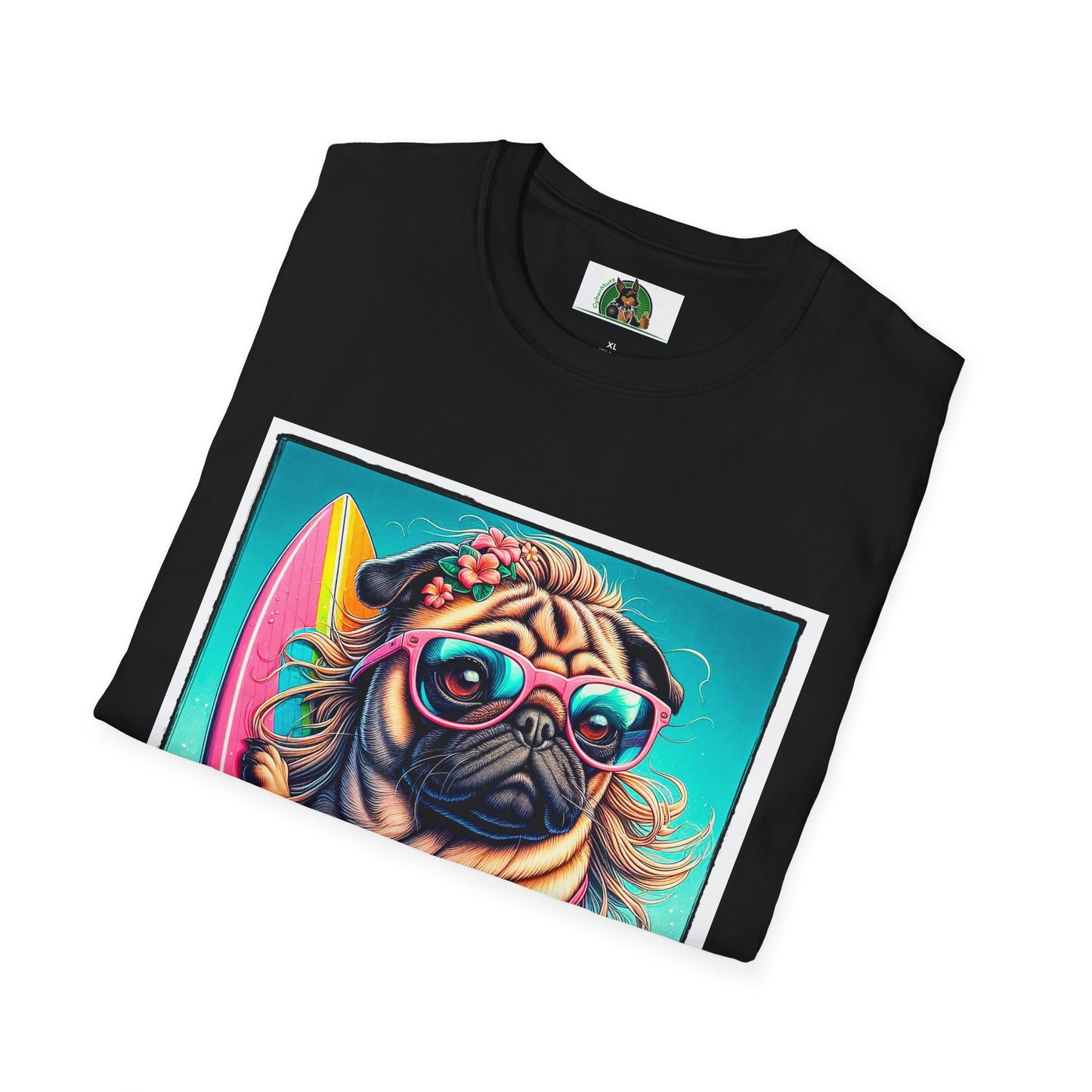 Pugs T-Shirt Printify   