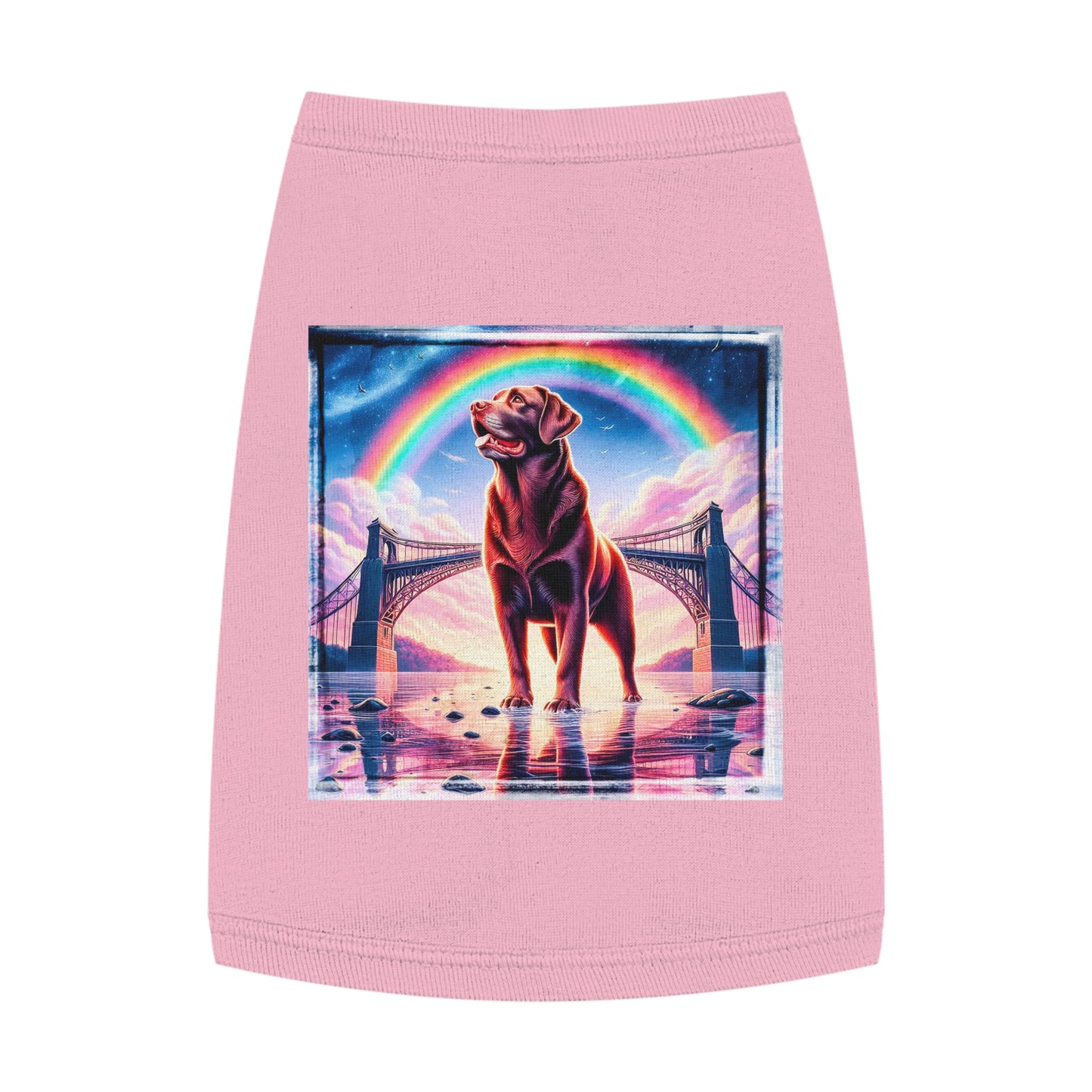 Pet Tank Top Labrador Retriever Pets Printify   