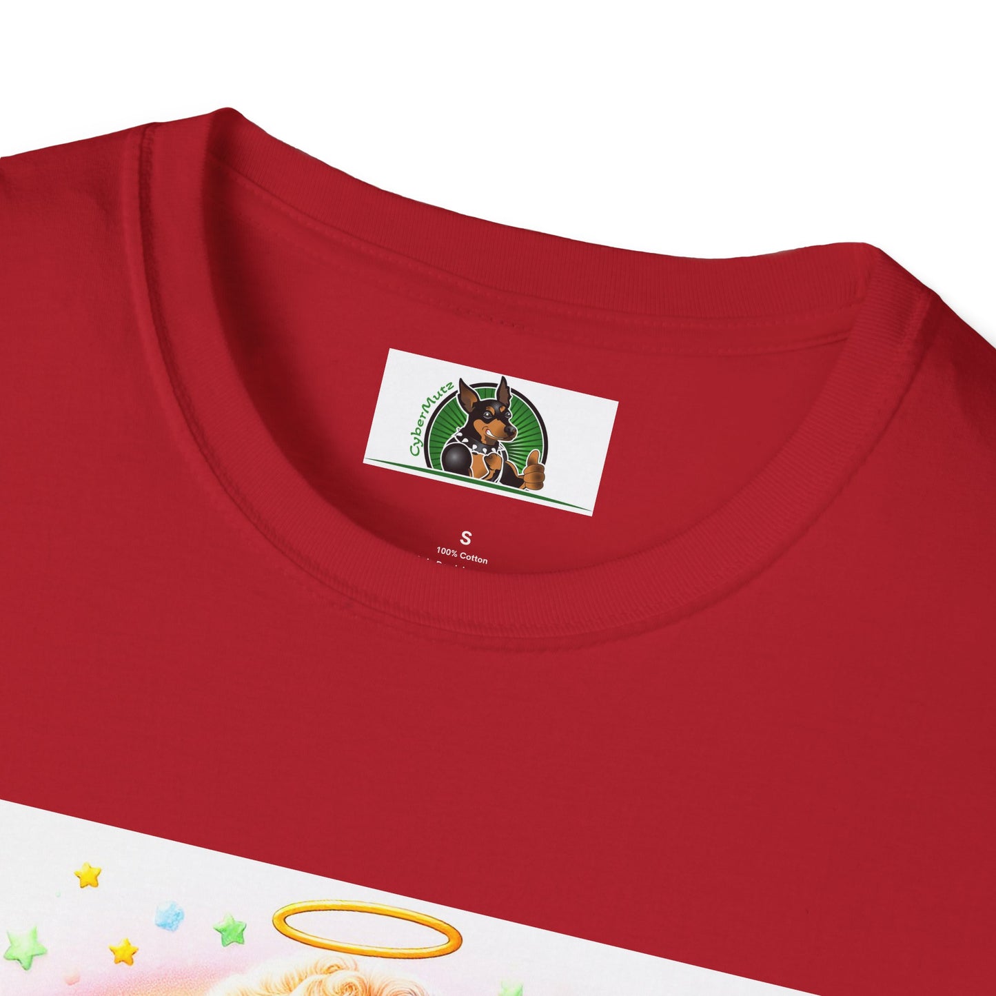 Golden Doodle colorful Angel shirt