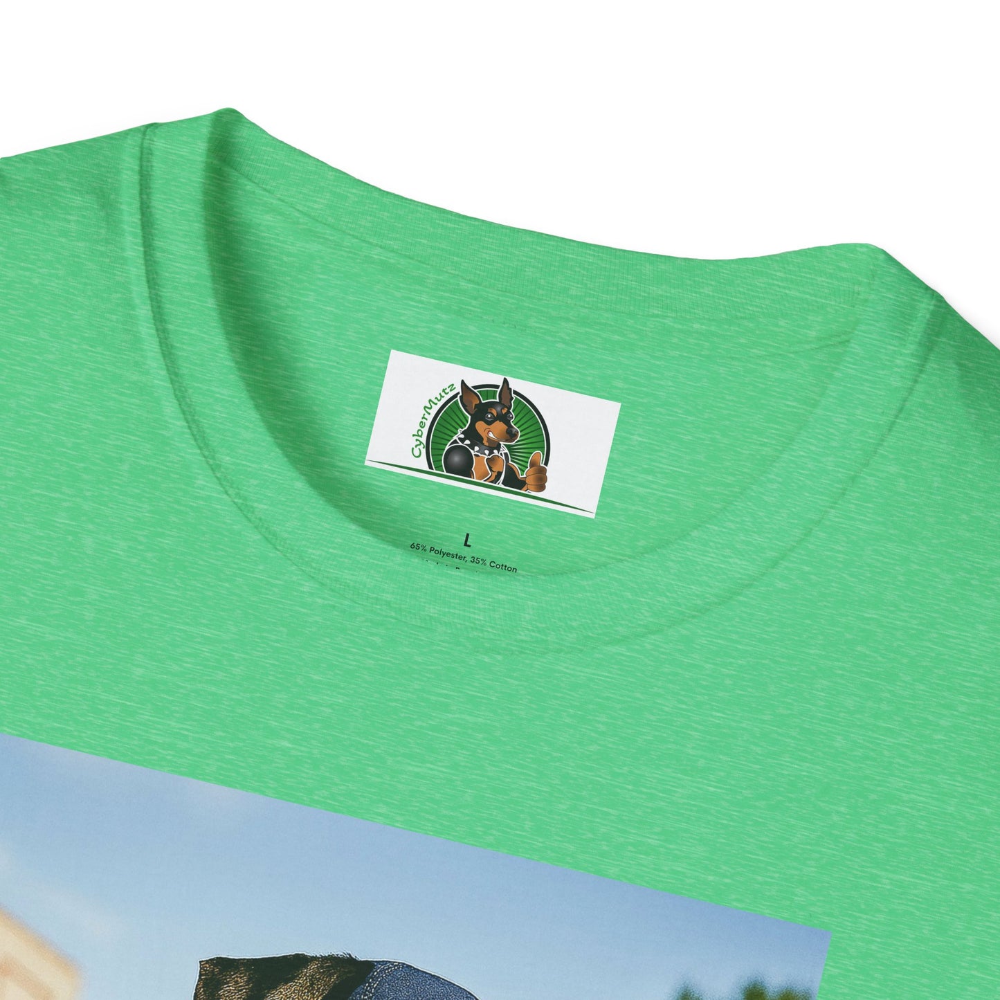 Basketball Dalmatian Unisex T-Shirt T-Shirt Printify