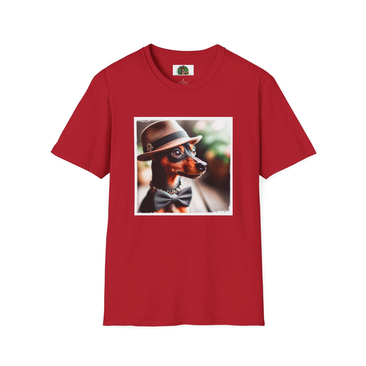 Min Pin T-Shirt T-Shirt Printify S Cherry Red