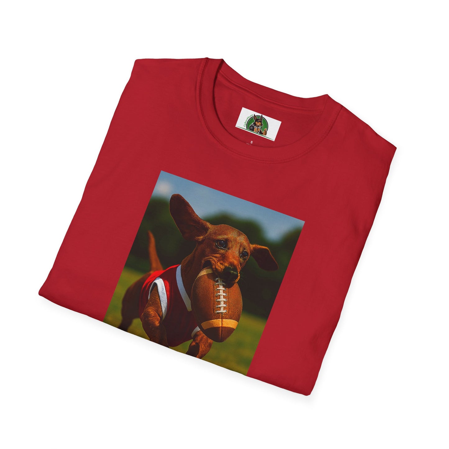 Sports Dachshund Soccer T-Shirt