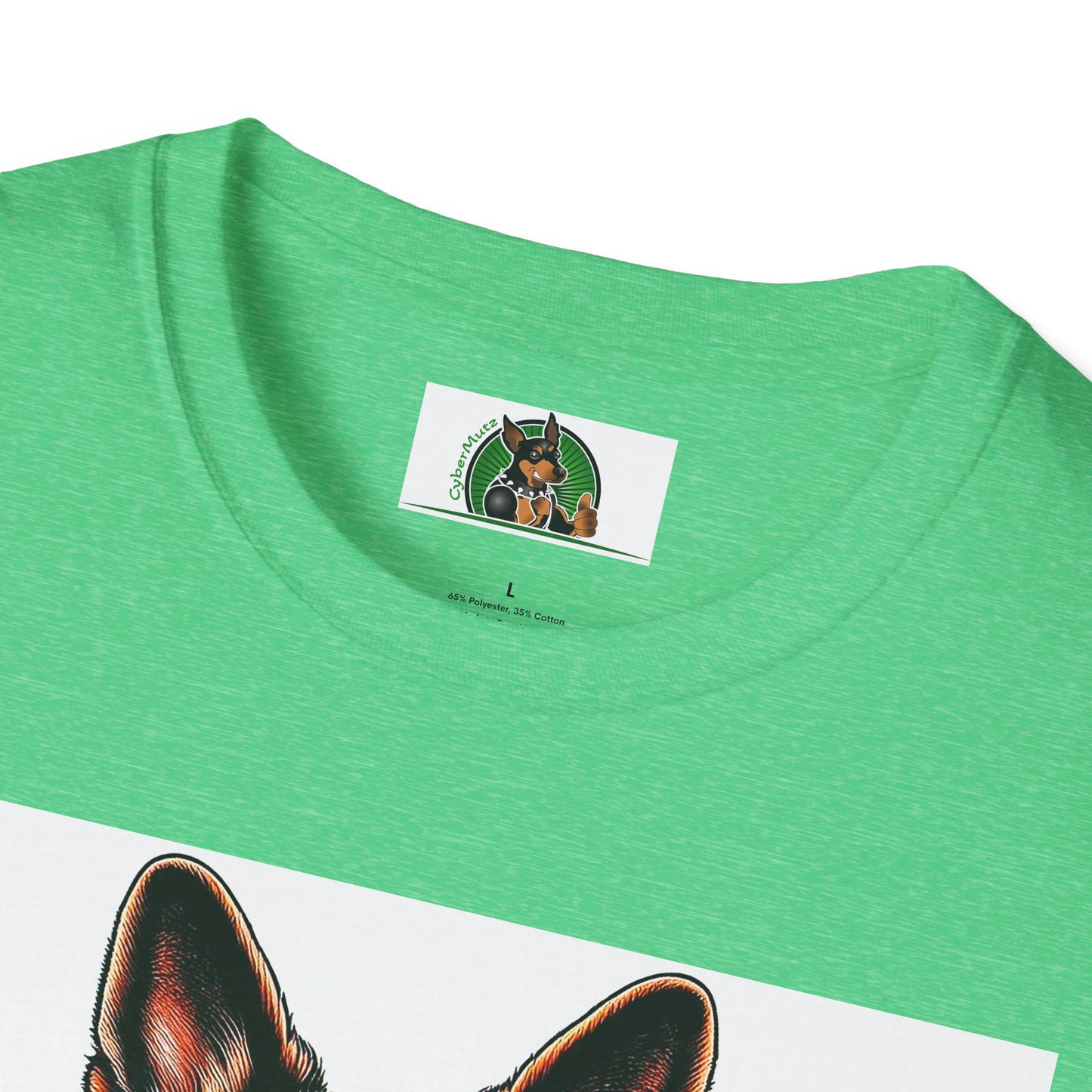 German Shepherd business suit shirt