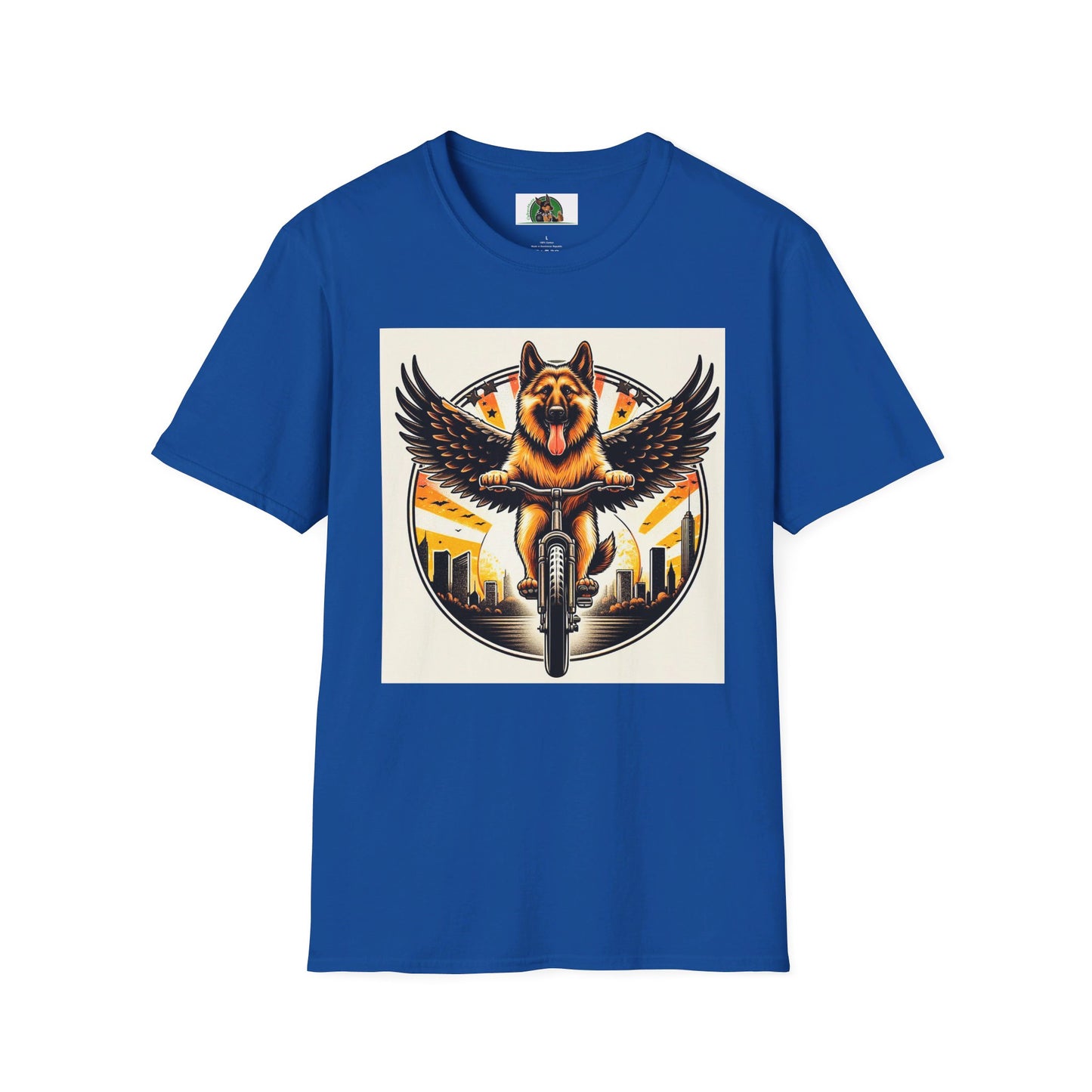 German Shepherd T-Shirt Printify Royal S 