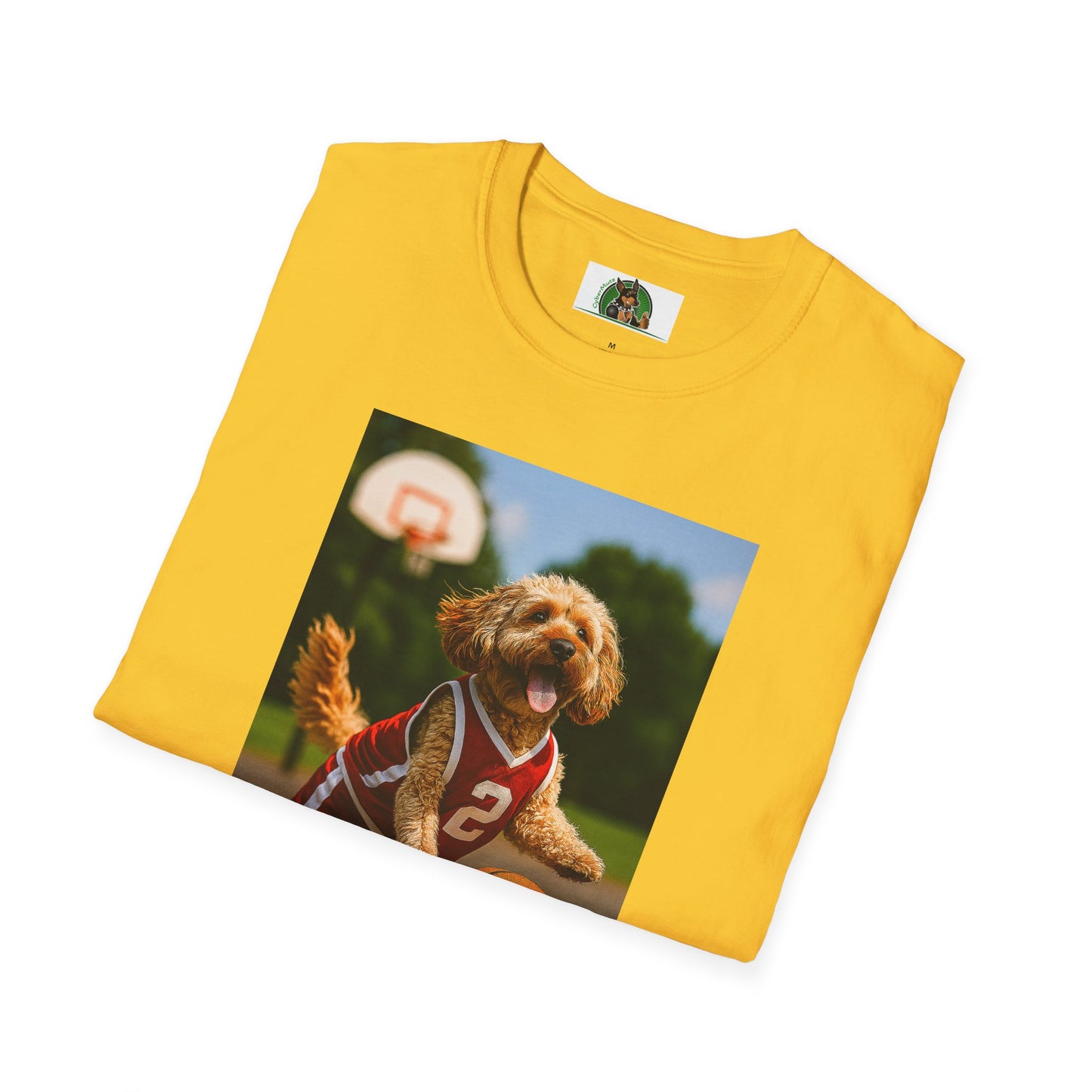 Sports Cockerpoo Basketball T-Shirt