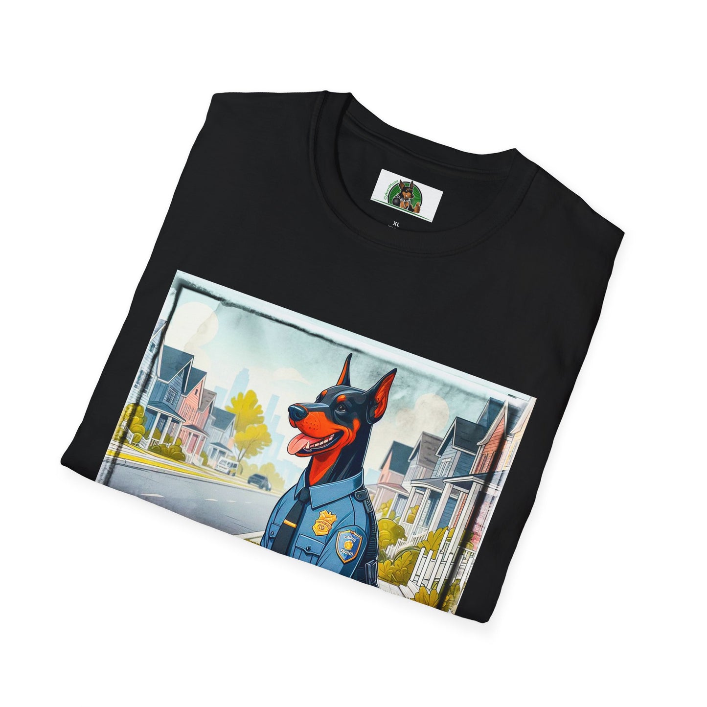 Doberman T-Shirt Printify