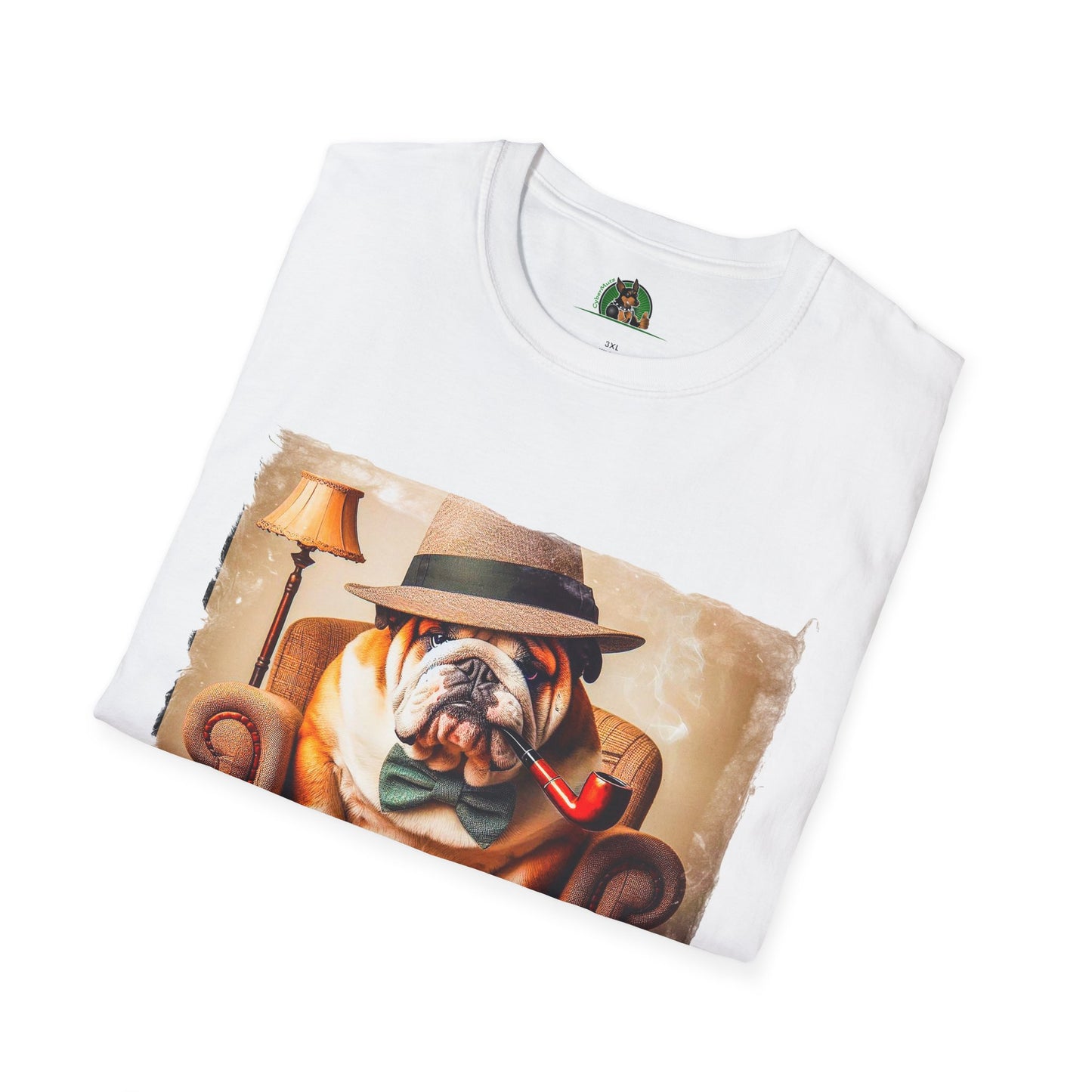 Bulldog T-Shirt Printify