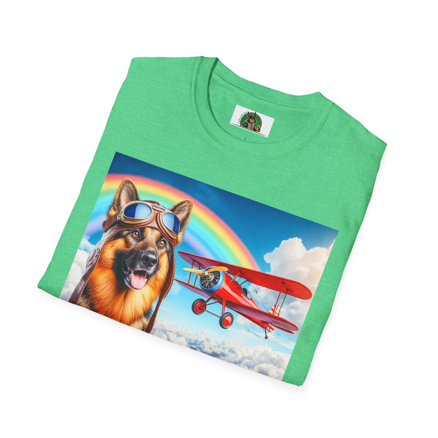 German Shepherd Pilot shirt
