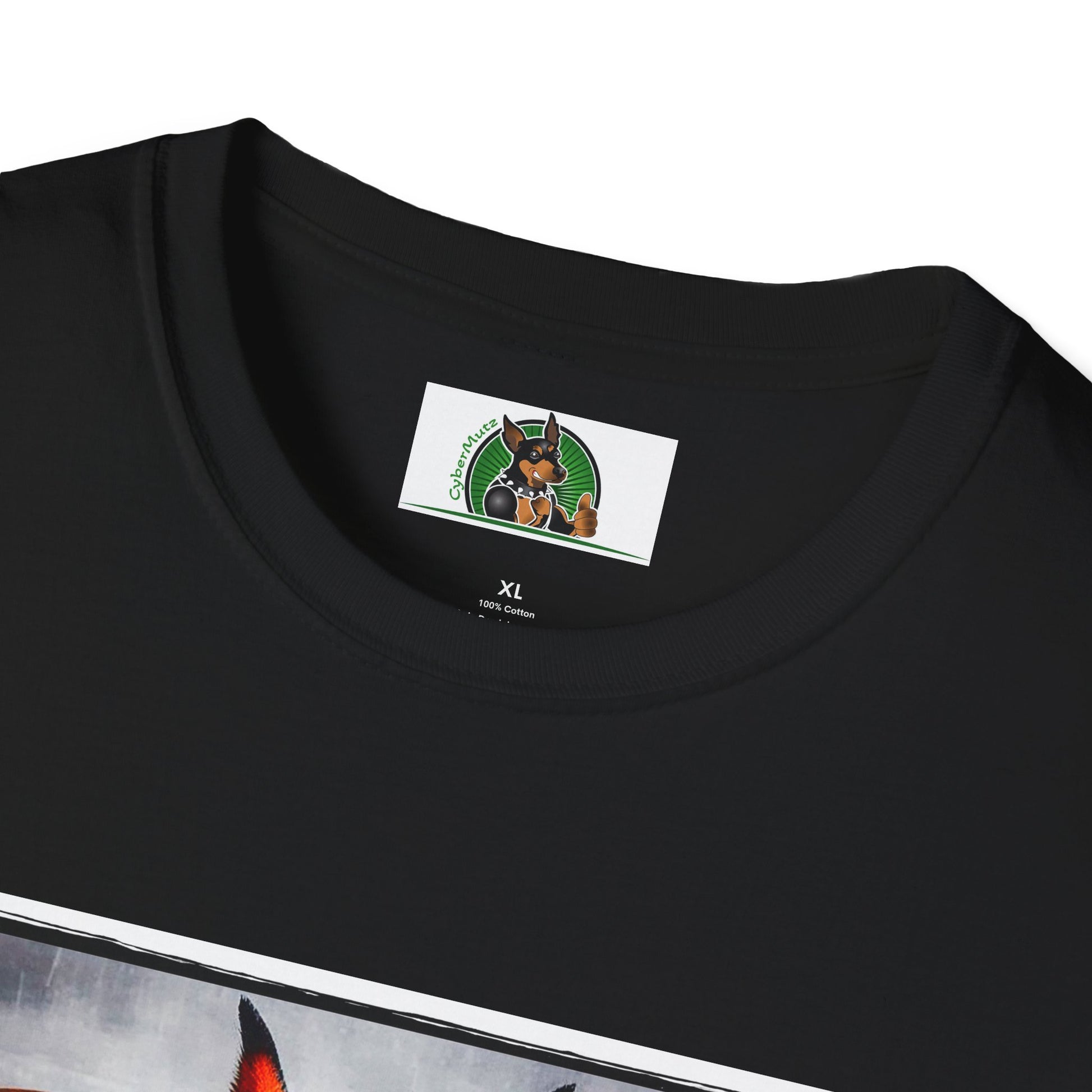Doberman Sunday morning t shirt T-Shirt Printify