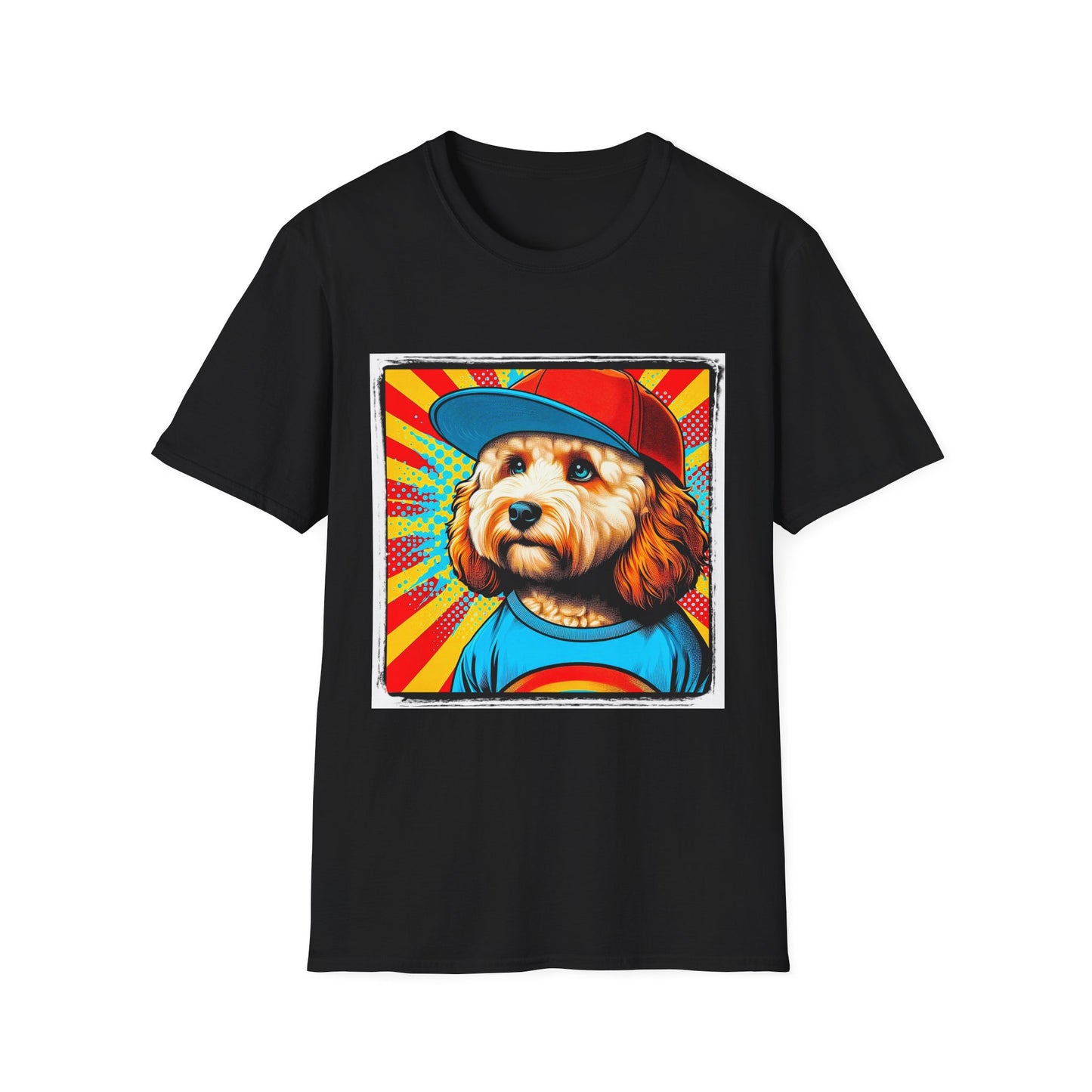 CockerPoo T-Shirt Printify XS Black