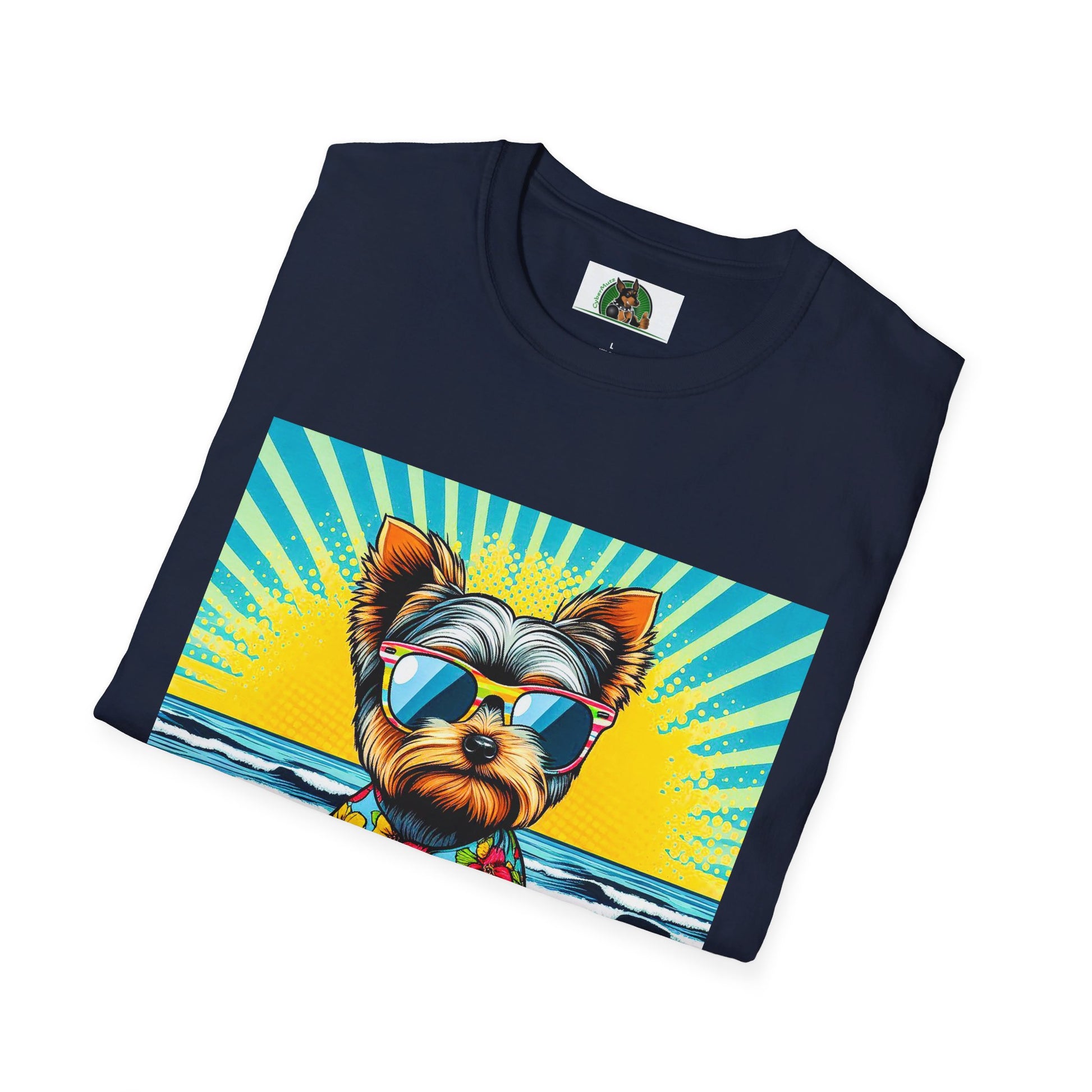 Yorkie T-Shirt Printify   