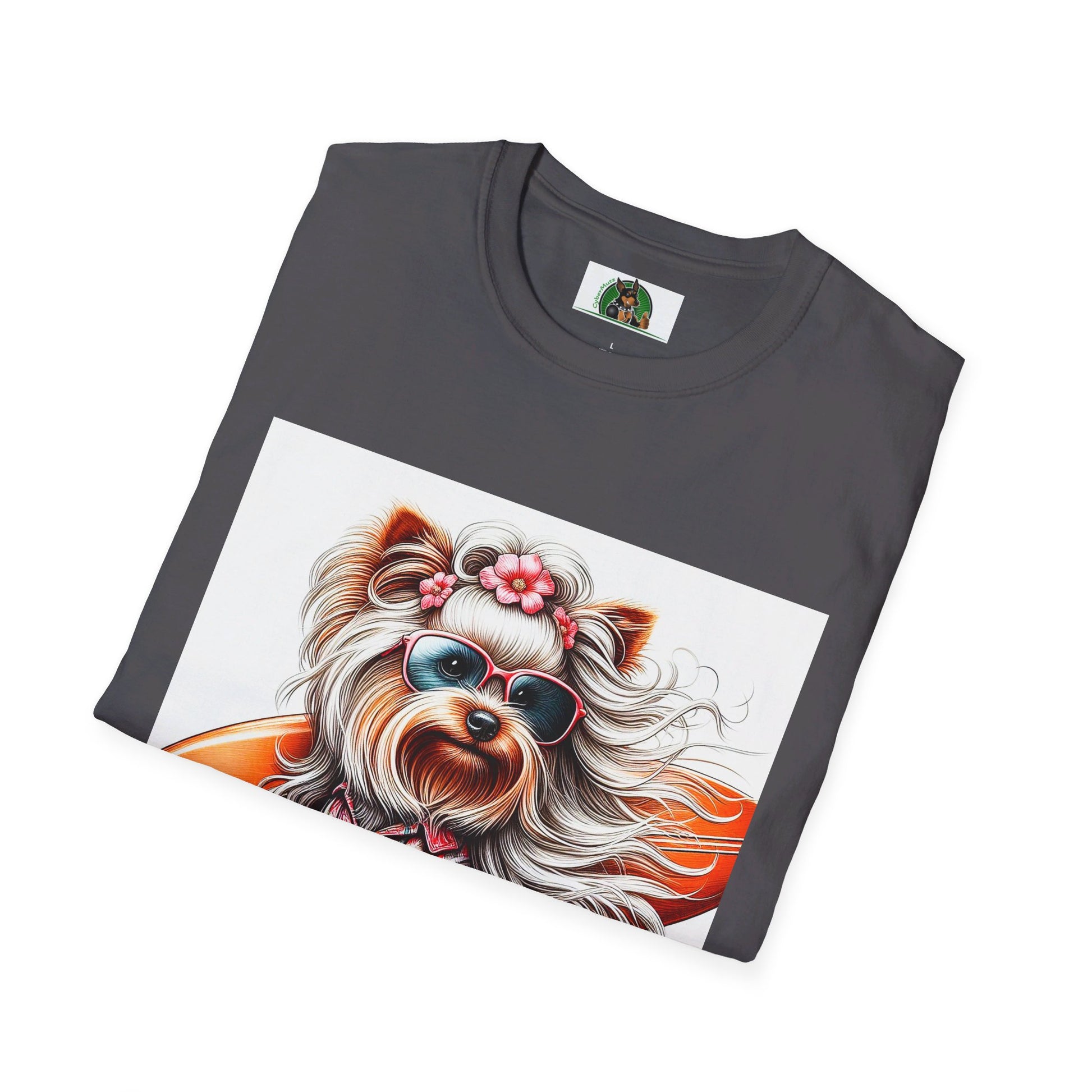 Yorkie T-Shirt Printify   