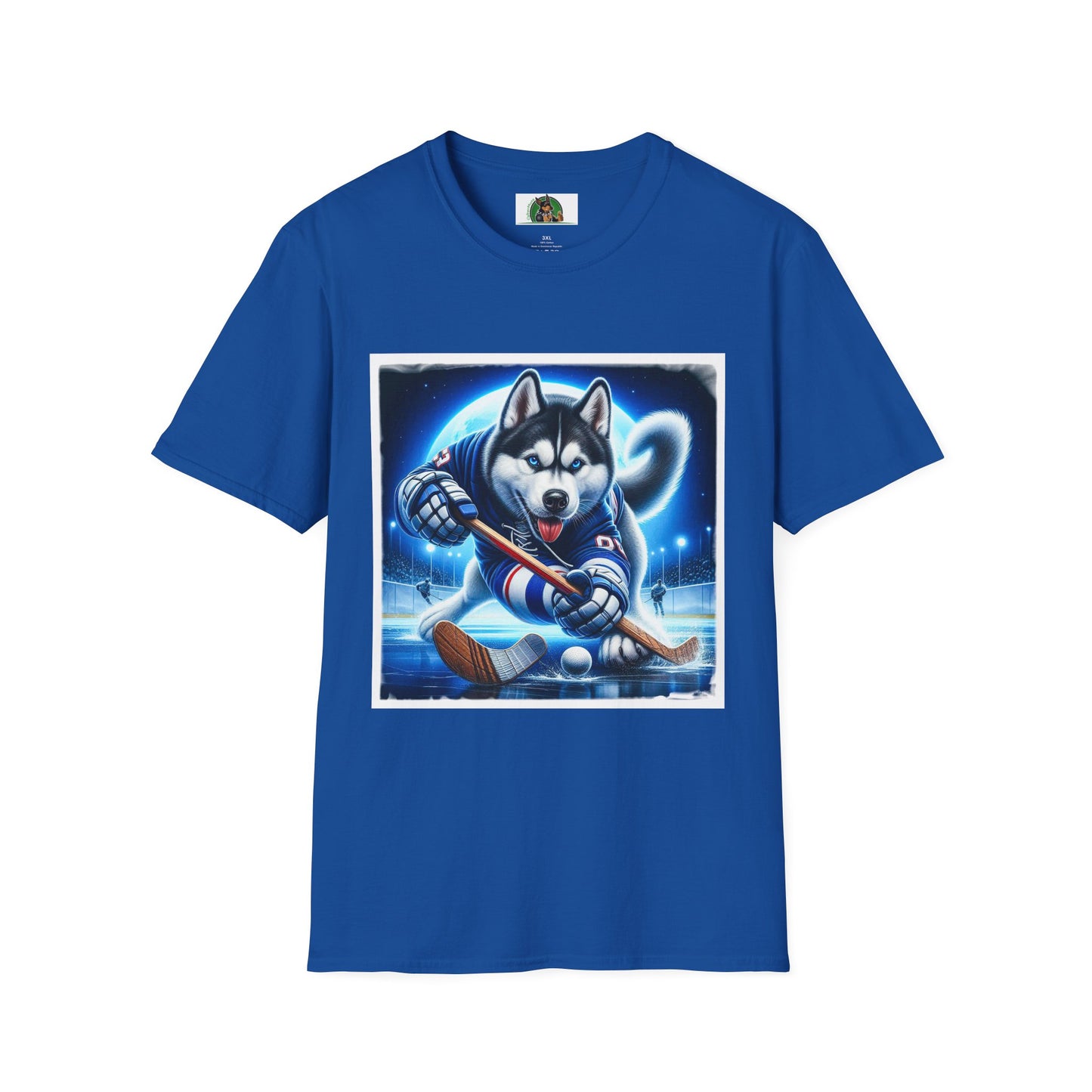 Husky T-Shirt Printify XS Royal 