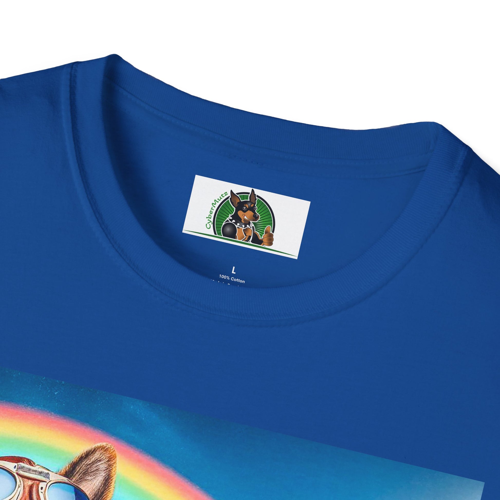 German Shepherd Pilot shirt T-Shirt Printify