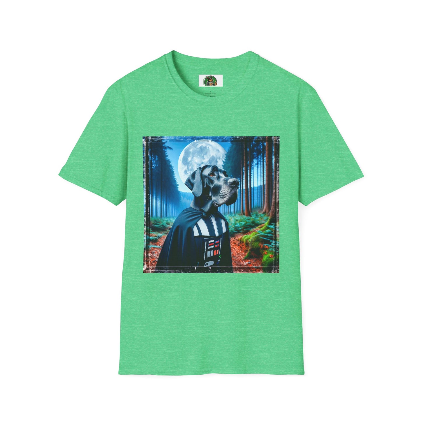 Great Dane T-Shirt Printify S Heather Irish Green