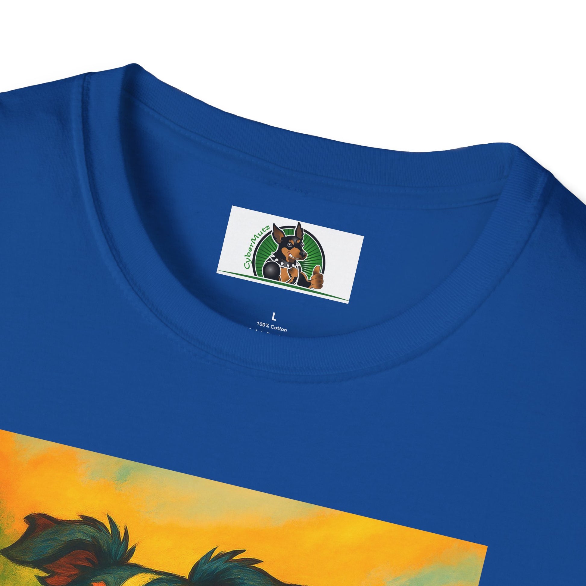 Sports Soccer Australian Shepherd Unisex T-Shirt T-Shirt Printify