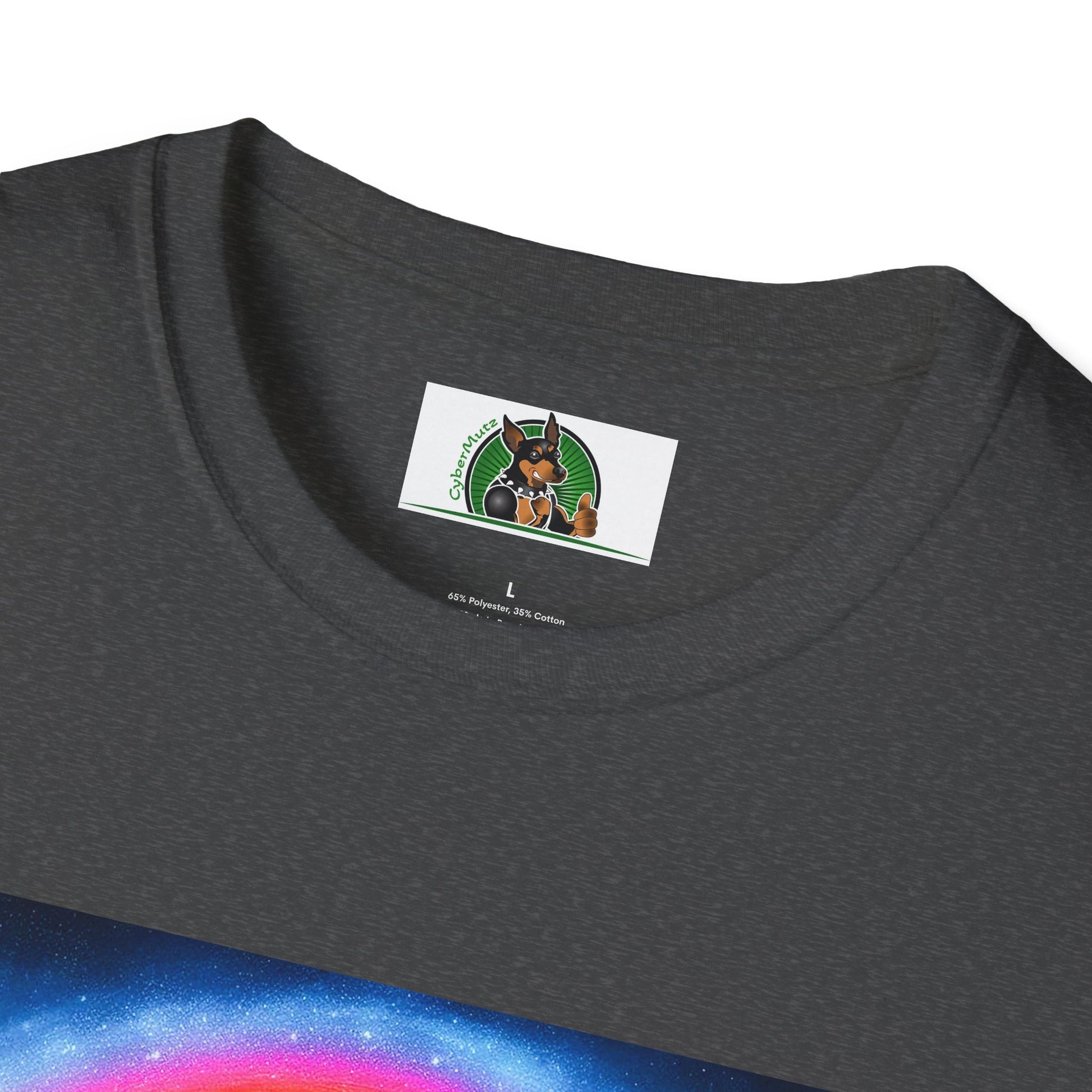 Jack Russell Rainbow Bridge Moonlit Mountain T-Shirt Printify