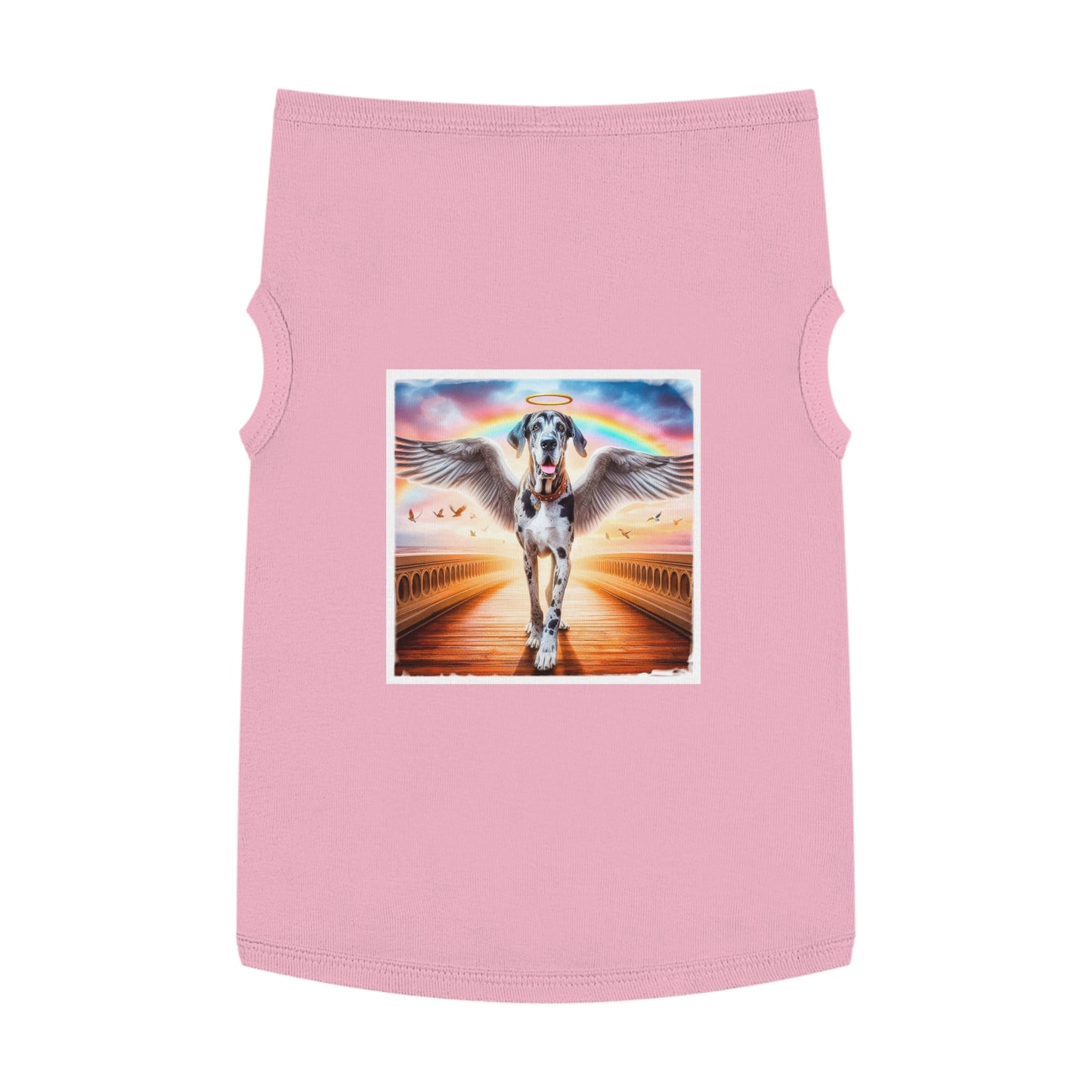 Pet Tank Top Great Dane Pets Printify XL Pink 