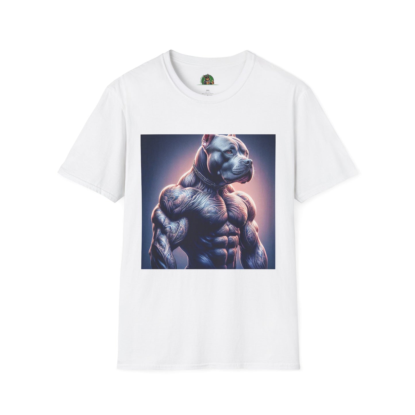 Pit Bull T-Shirt Printify XS White