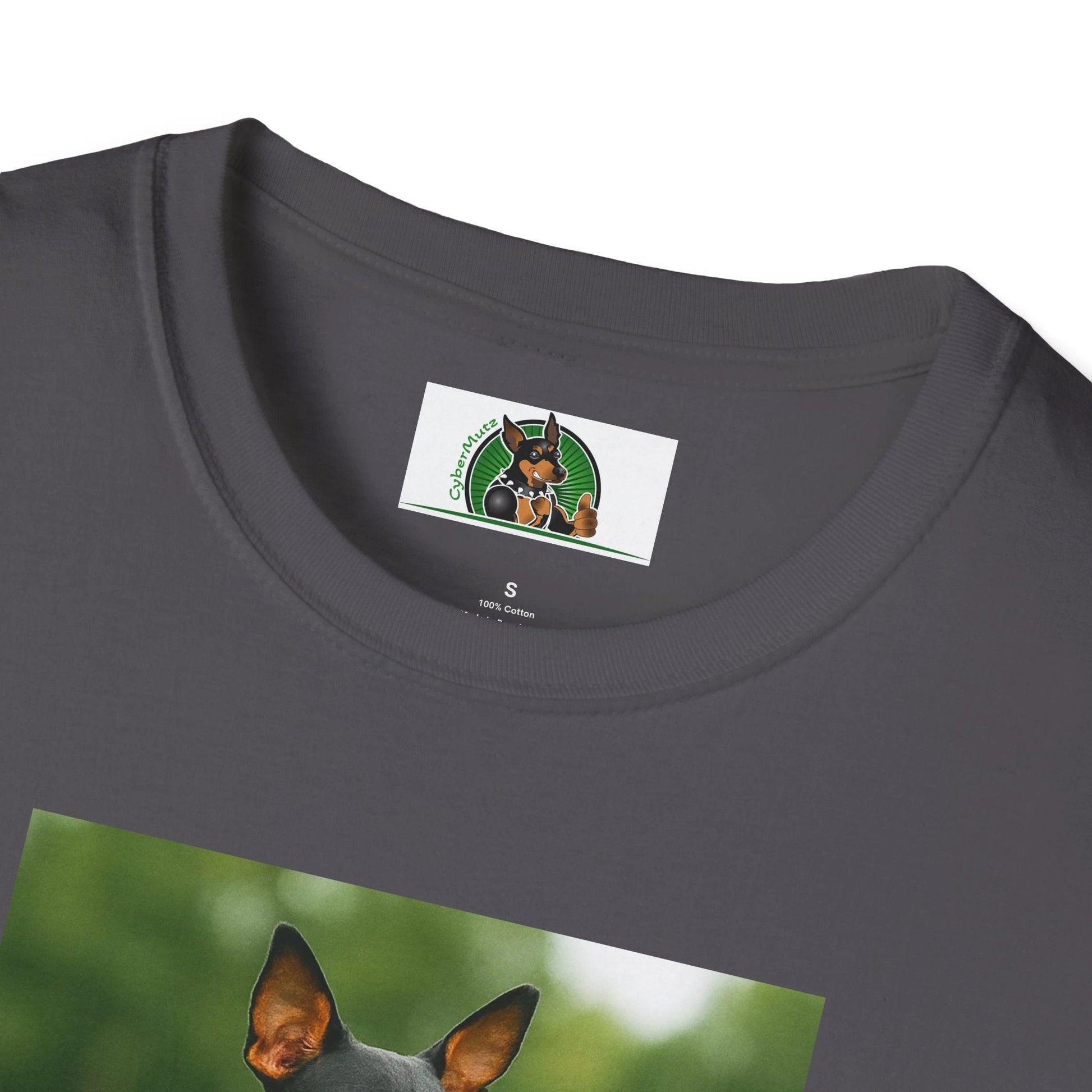 Miniature Pinscher Soccer T-Shirt — "Min Pin Soccer" Dog Lover Sports Tee T-Shirt Printify