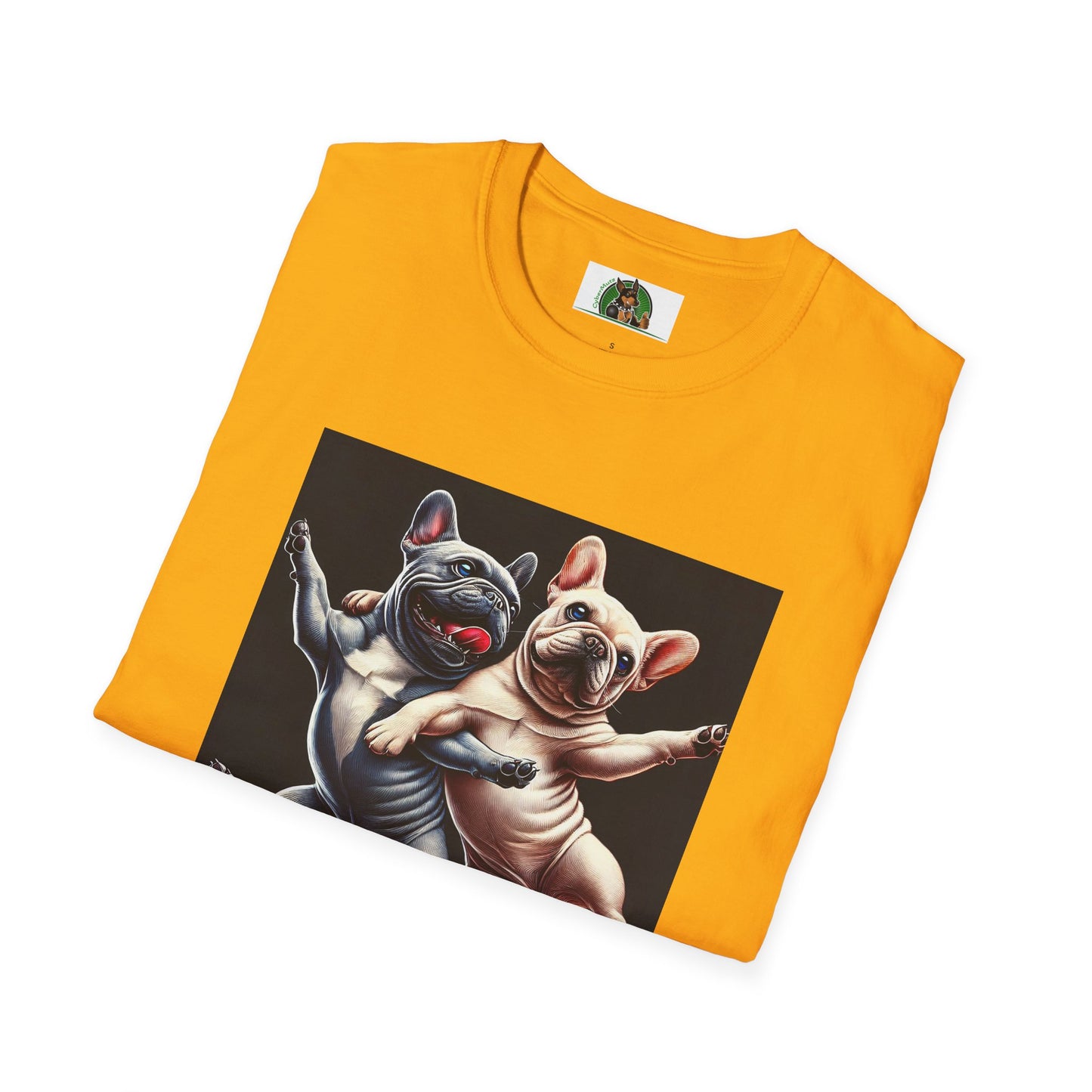 French Bulldogs Dancing Unisex T-Shirt