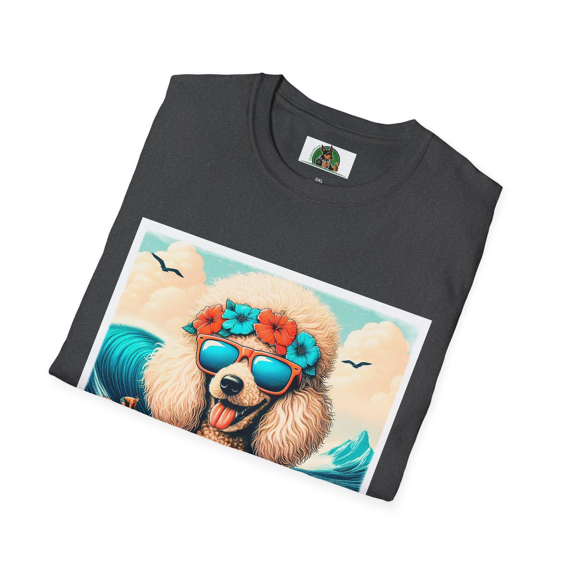 Poodle T-Shirt Printify