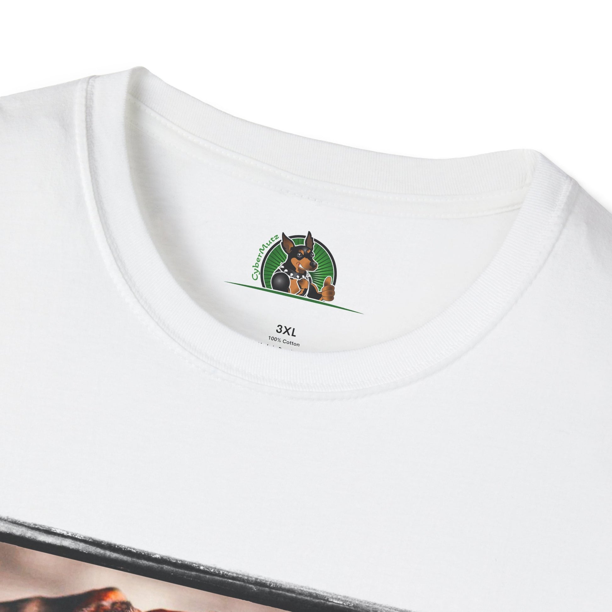 Boxer Dog In Suit Shirt T-Shirt Printify