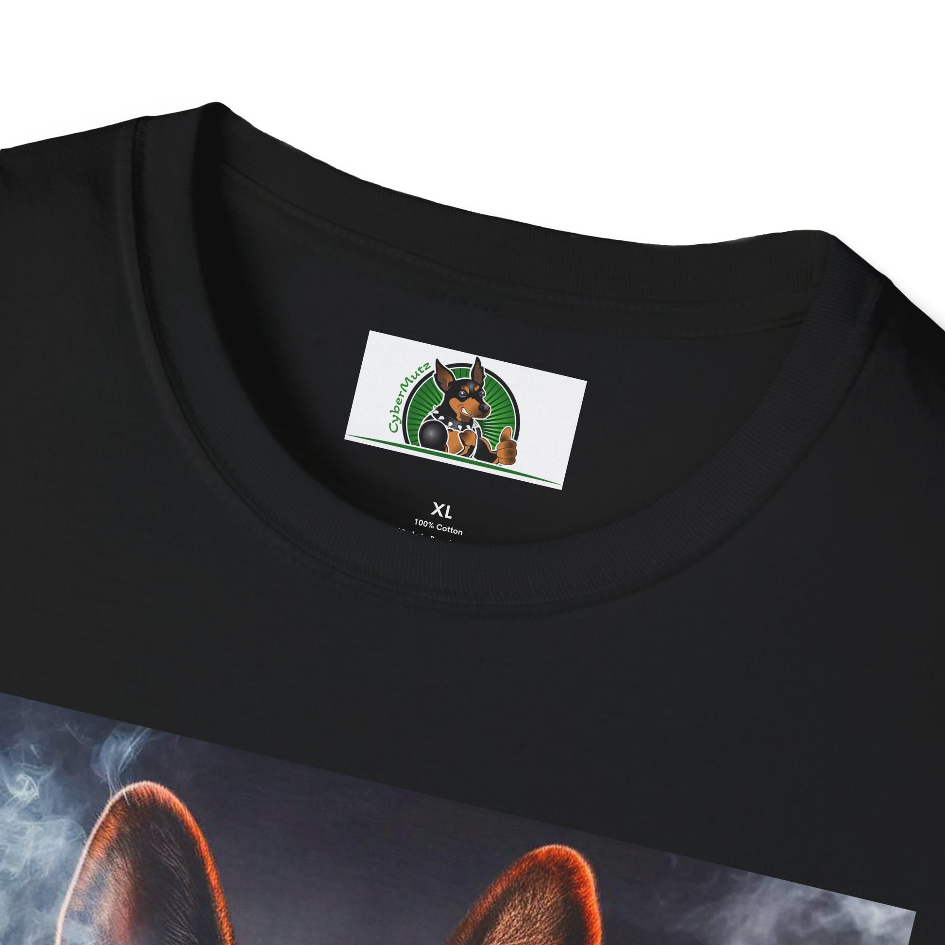 German Shepherd gambling puppy T-Shirt Printify