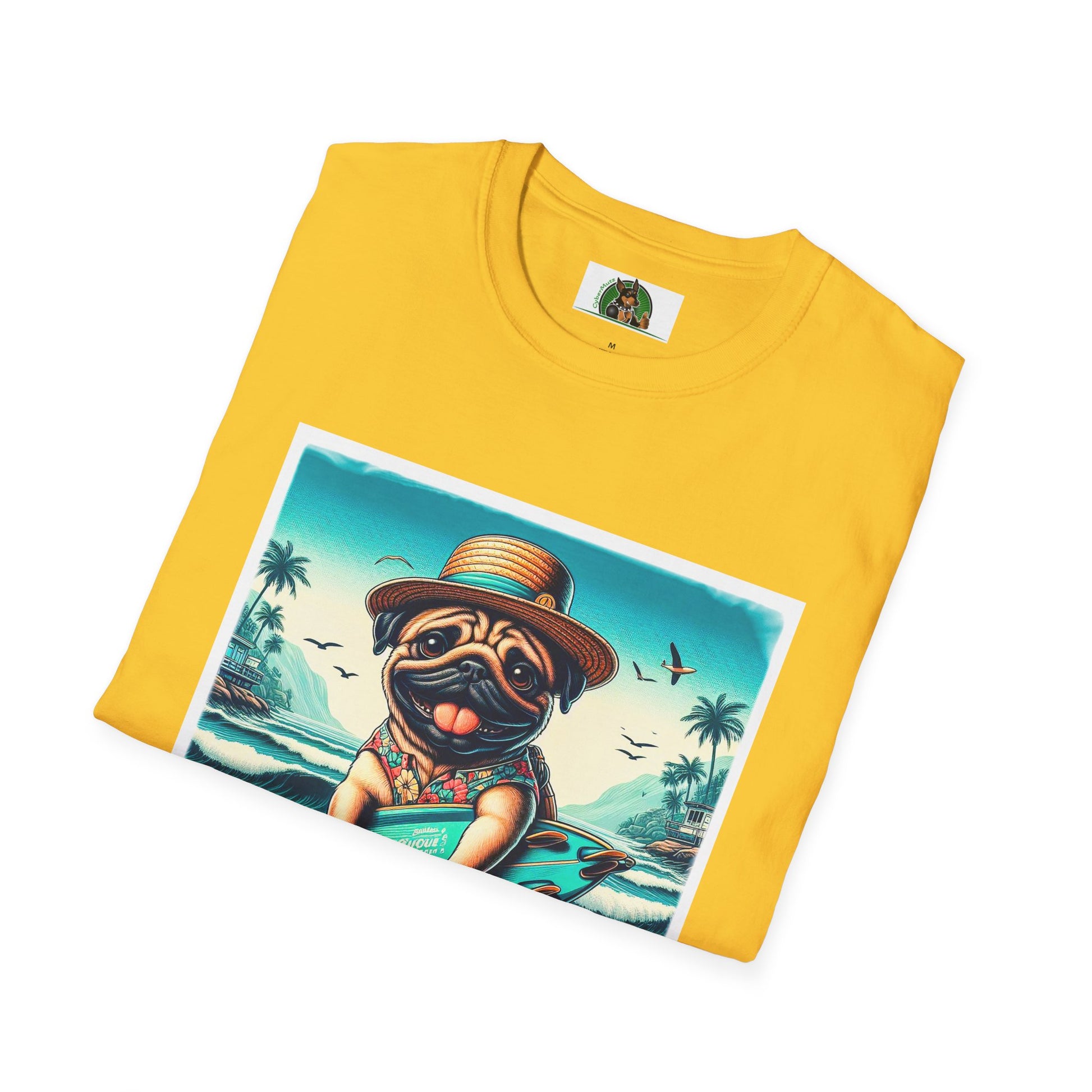 Pugs T-Shirt Printify   