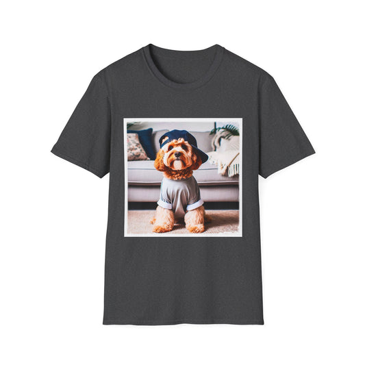 CockerPoo lazy weekend t shirt T-Shirt Printify XS Dark Heather