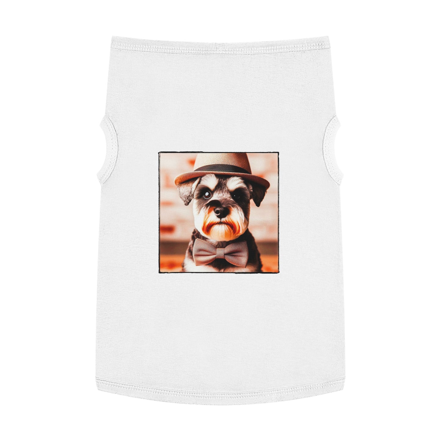 Pet Tank Top Miniature Schnauzer Pets Printify   