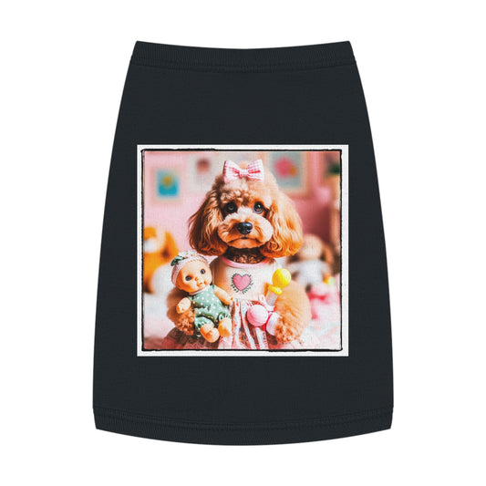 Pet Tank Top CockerPoo Pets Printify M Black 