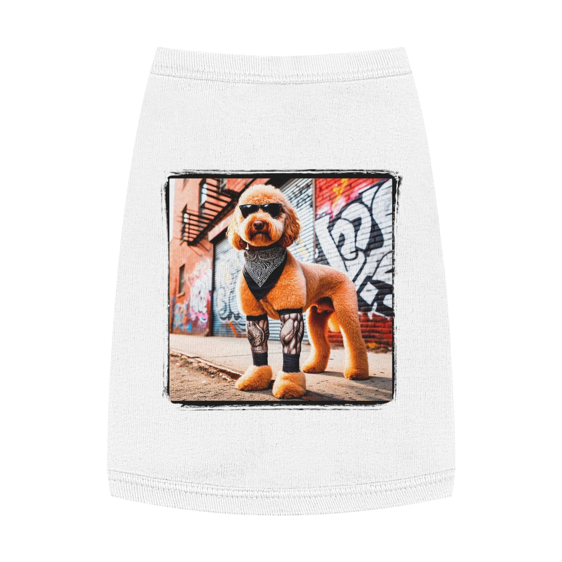 Pet Tank Top Sheepadoodle Pets Printify   