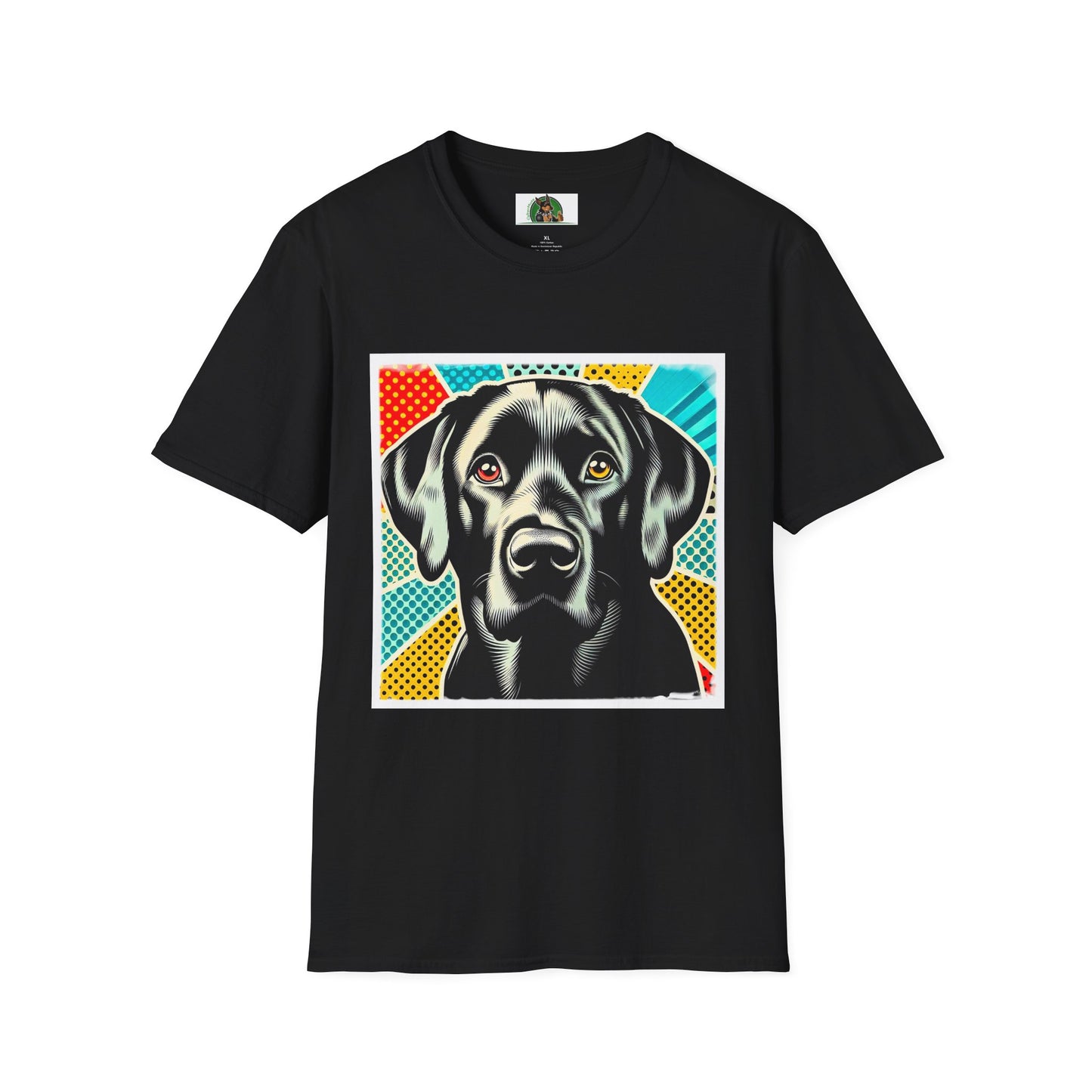 Labrador Retriever T-Shirt Printify XS Black 