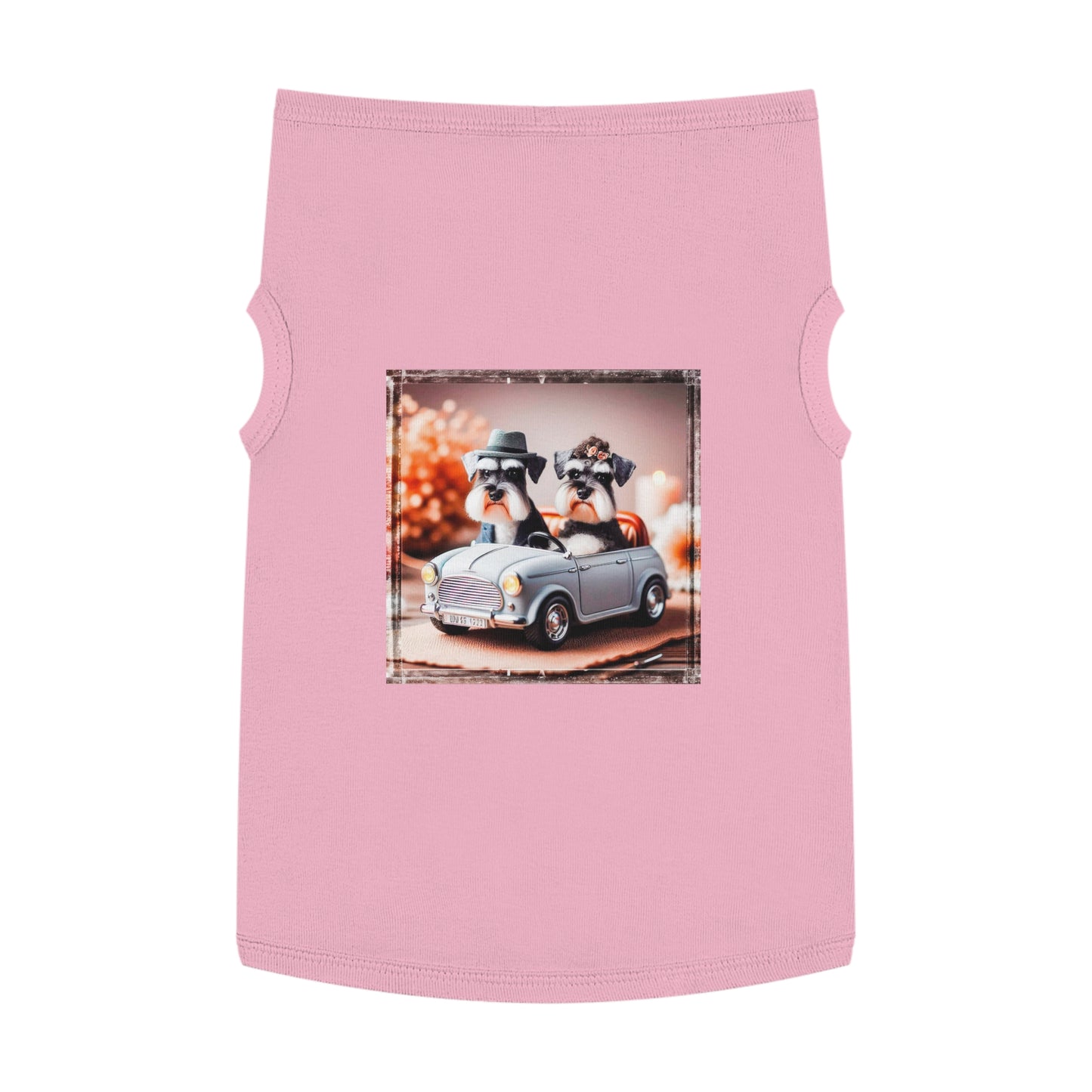 Wacky Pet Tank Top Miniature Schnauzer Pets Printify XL Pink 