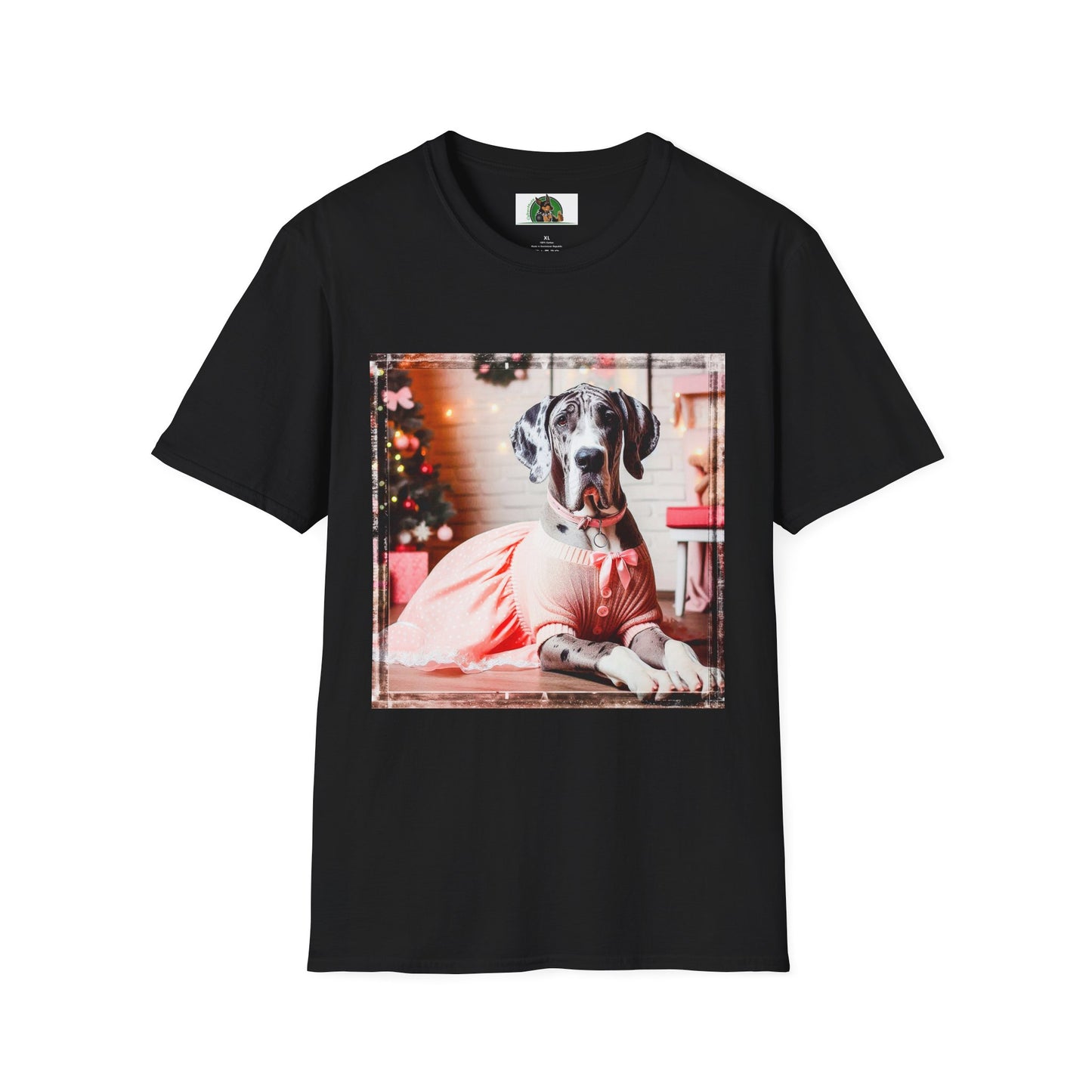 Great Dane T-Shirt Printify XS Black 