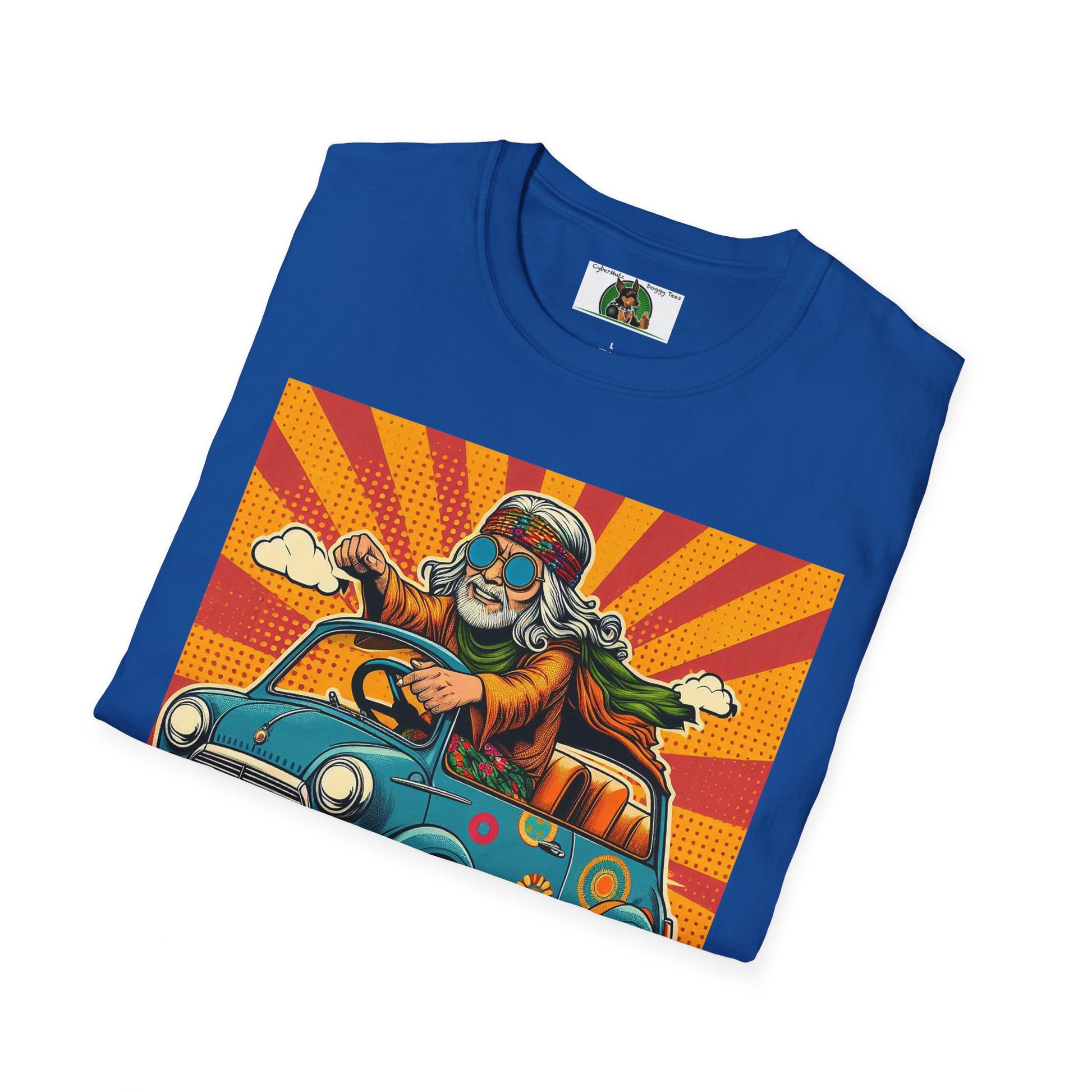 Cool Old Wacky Dude T-Shirt Printify   