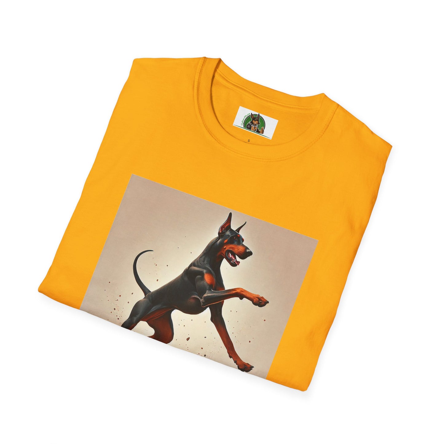 Dancing Doberman Unisex T-Shirt