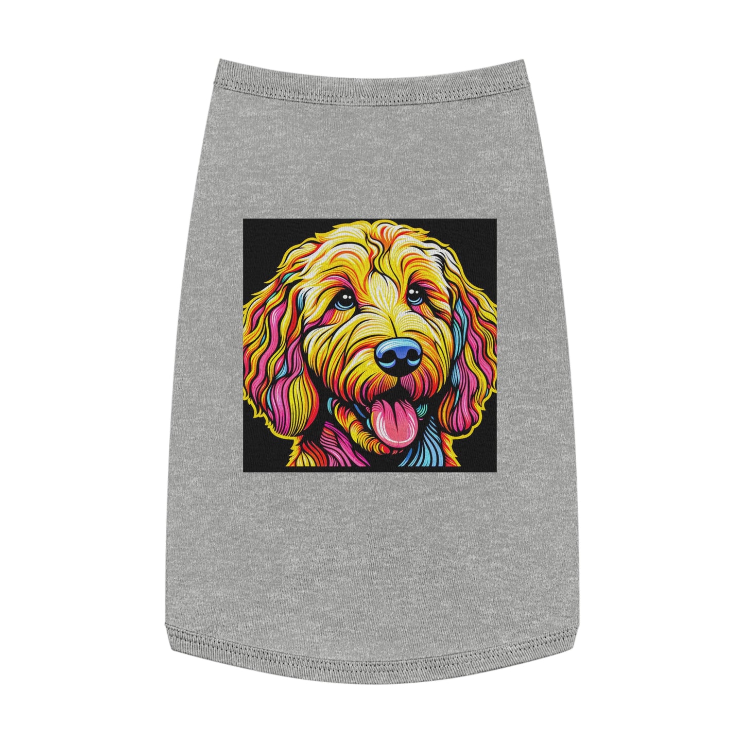 Pet Tank Golden Doodle Pets Printify   