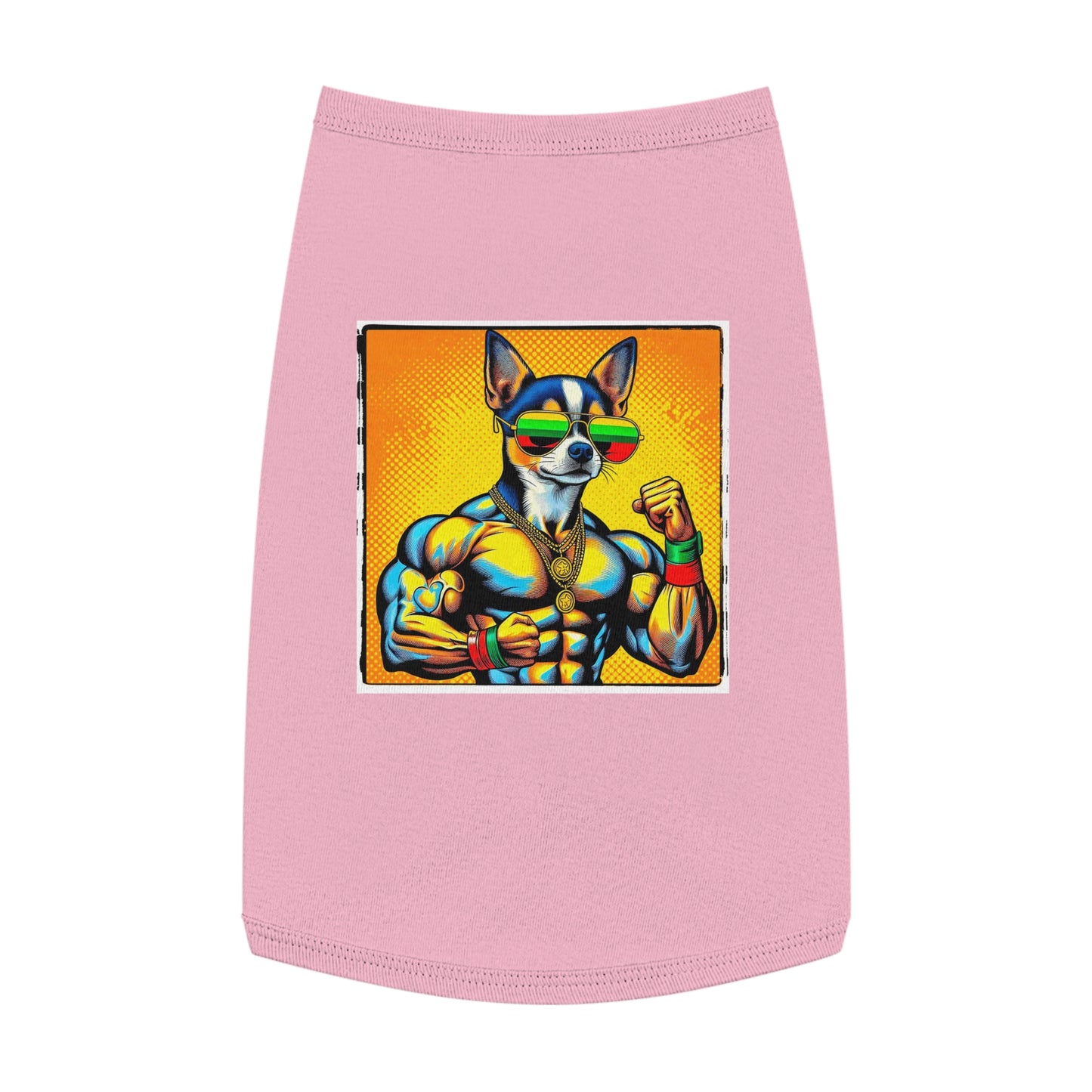 Pet Tank Top Chihuahua Pets Printify L Pink