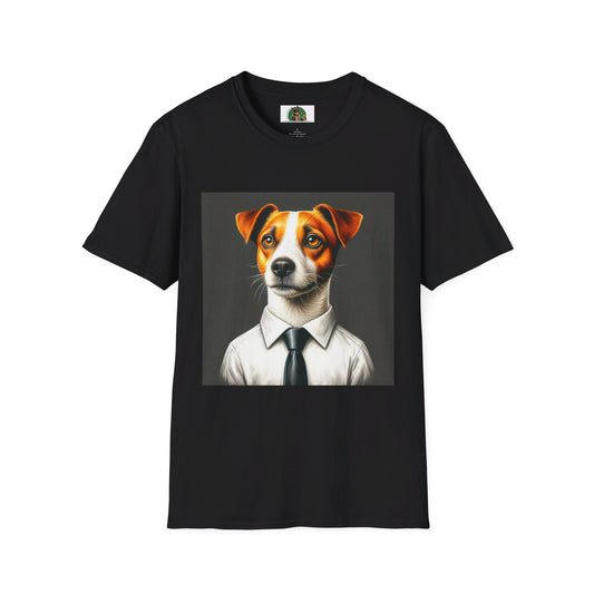 Jack Russell T-Shirt Printify S Black 