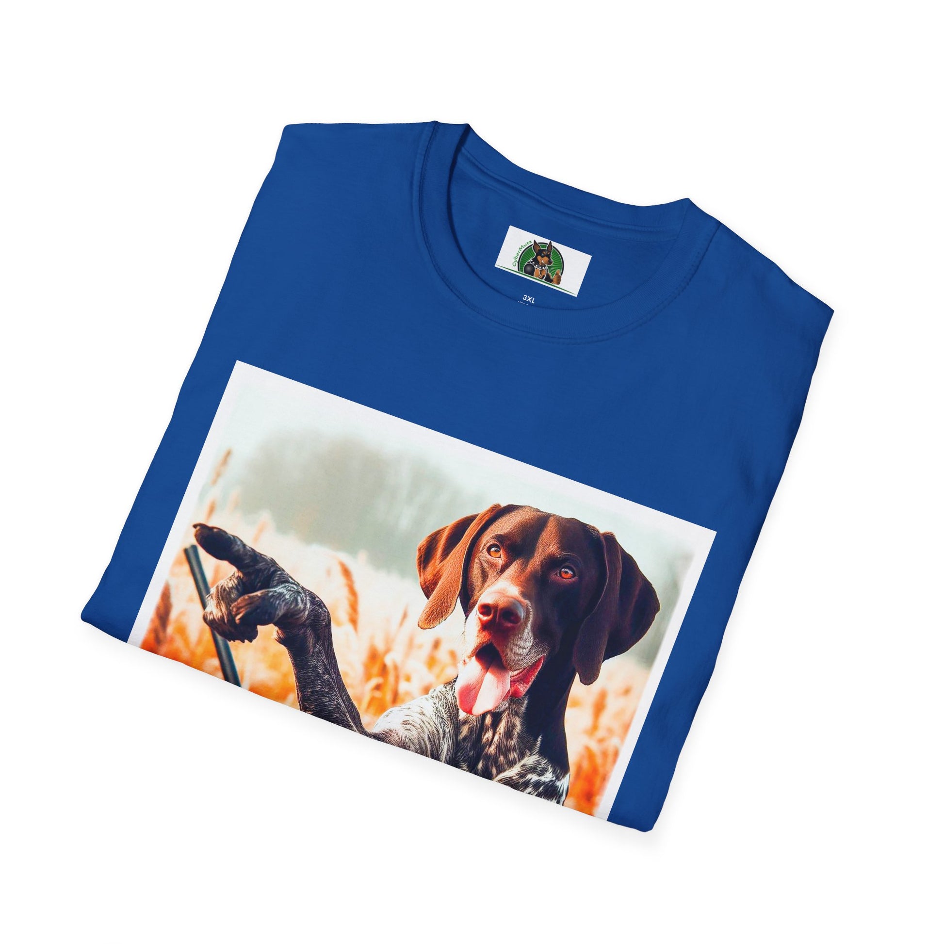 Wacky German Shorthaired Pointer T-Shirt Printify