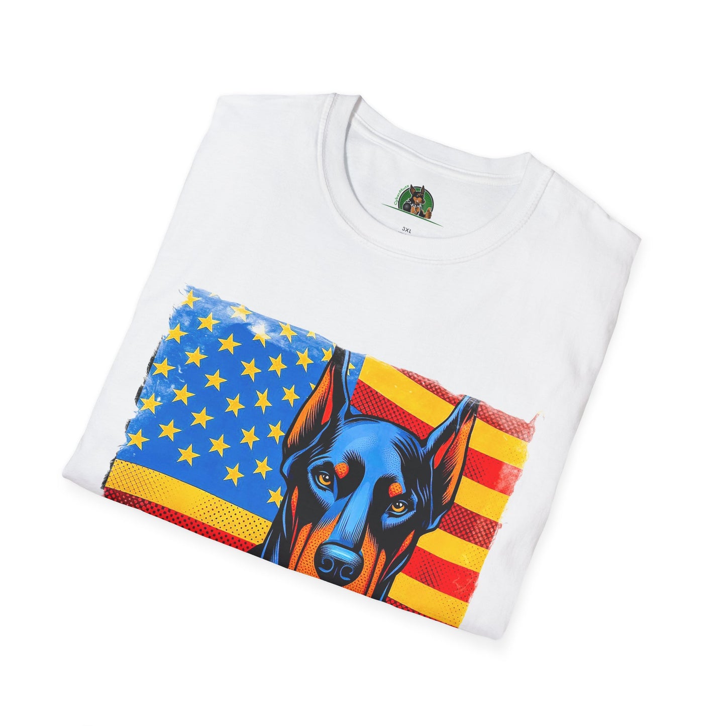 Doberman Air Force hero t shirt T-Shirt Printify