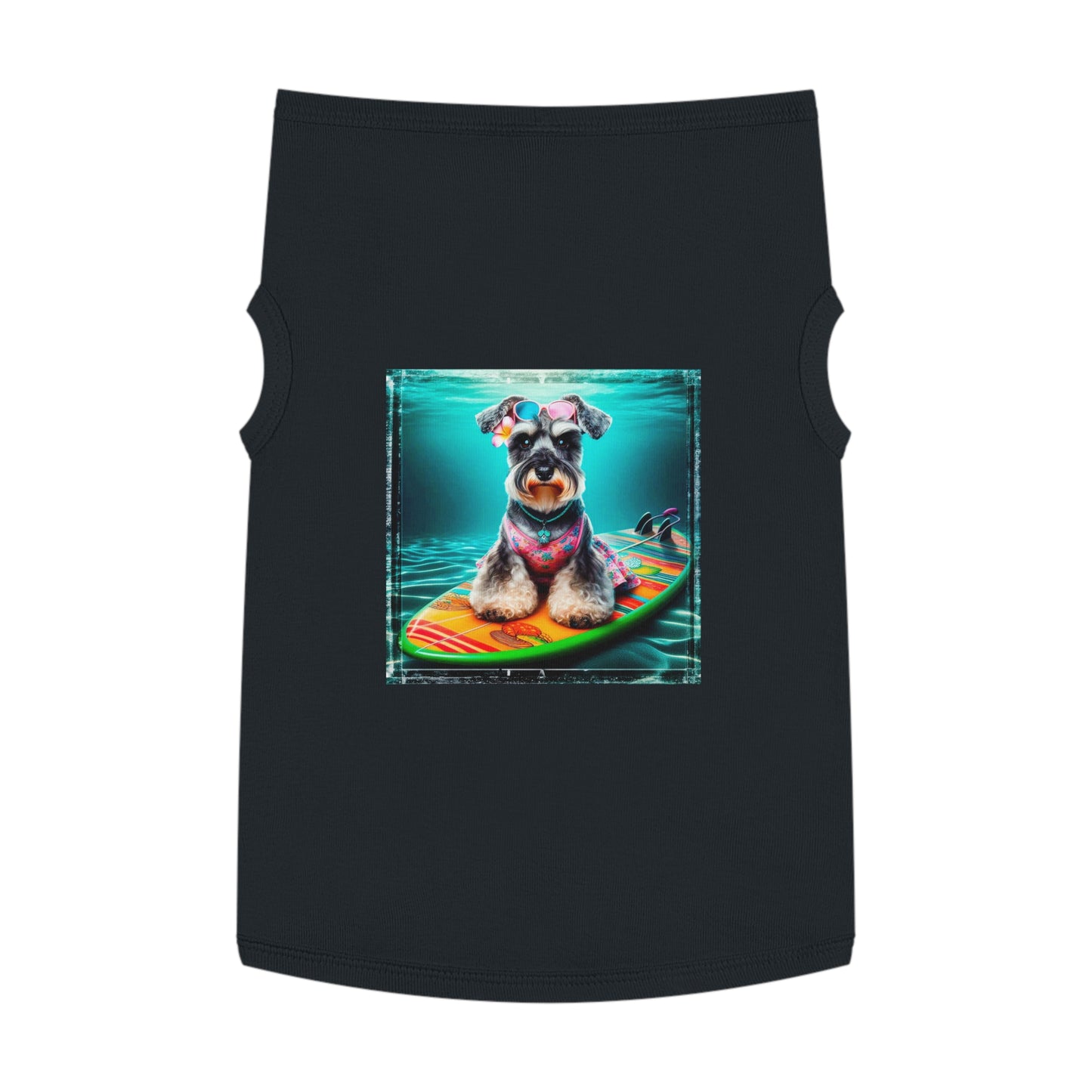 Pet Tank Top Miniature Schnauzer Pets Printify   