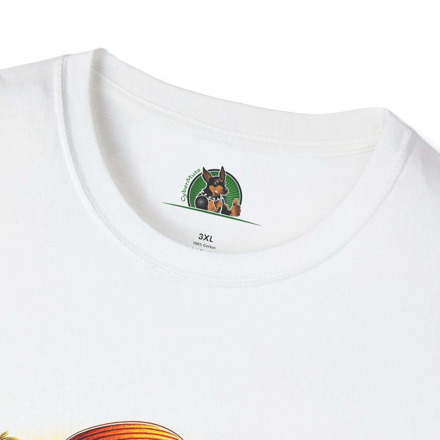 Surfer Pug T-Shirt T-Shirt Printify