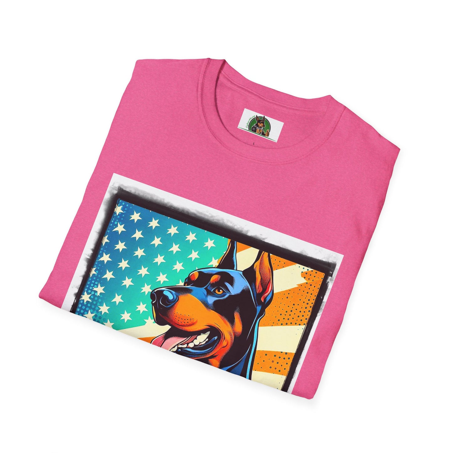 Doberman T-Shirt Printify   